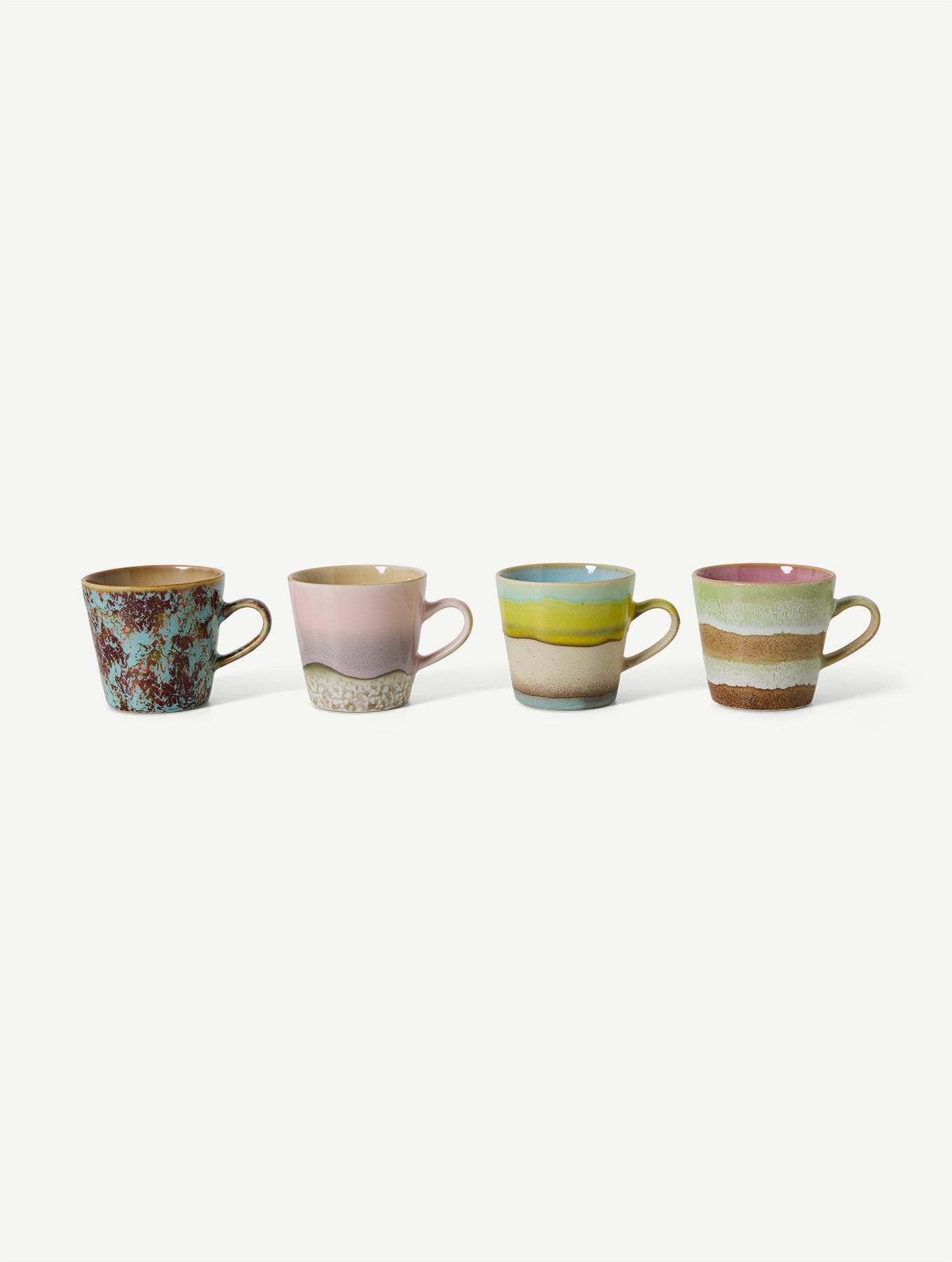 Americano Tasse 70's - Keramik | Serie "Rococo"
