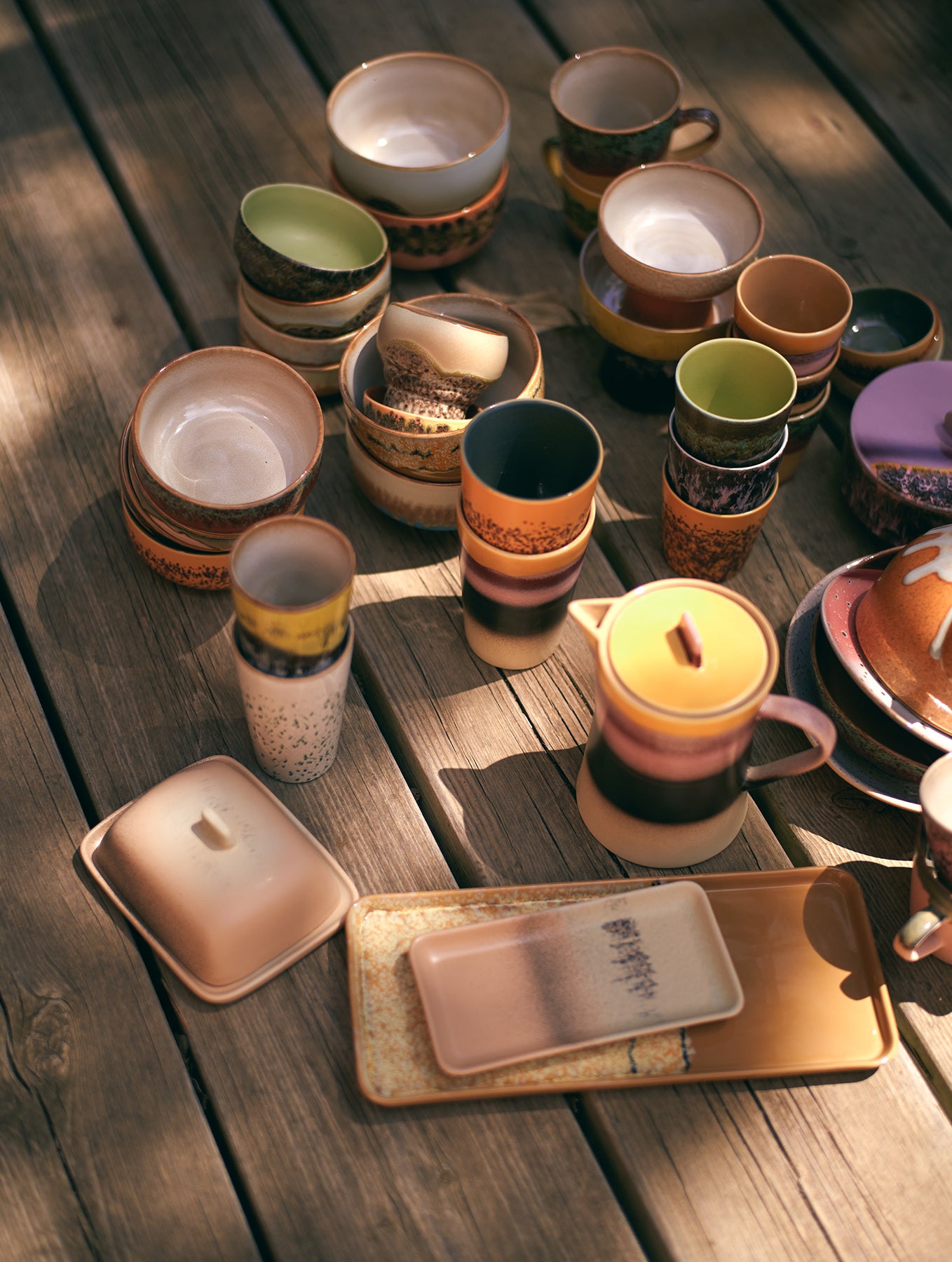 Teebecher 70's - Keramik - Serie "Beach"