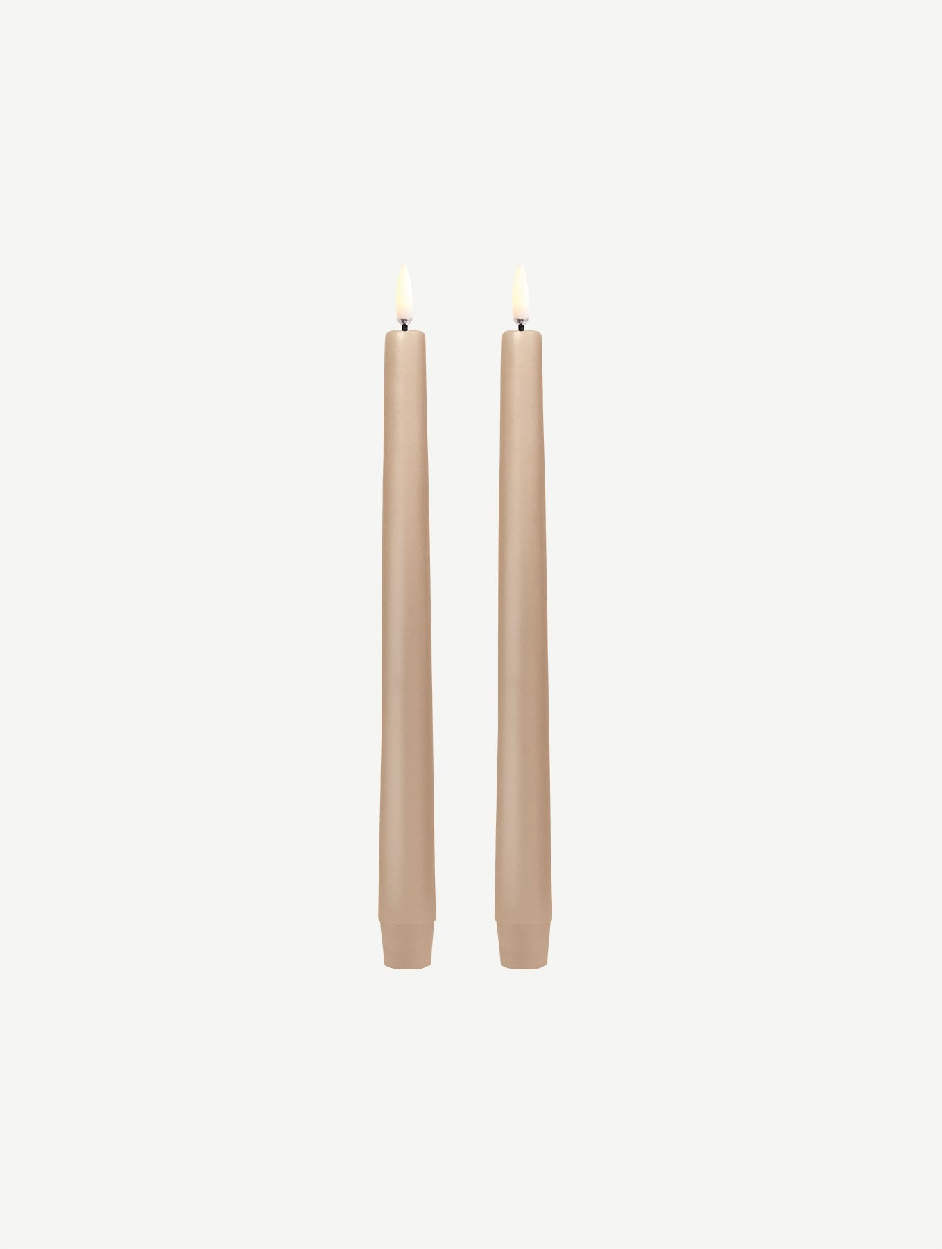 LED-Stabkerzen 2er-Set - 25 cm