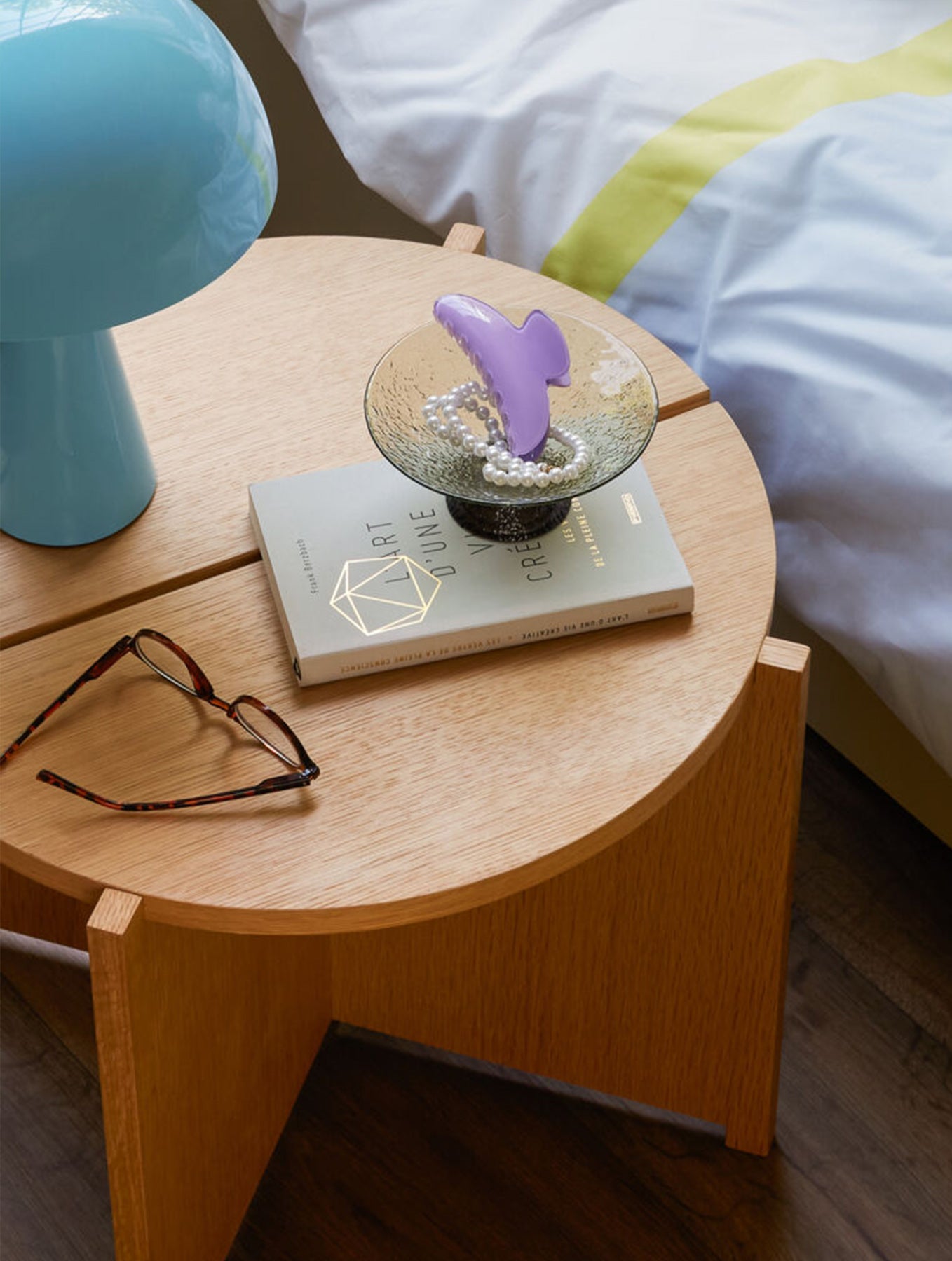 "Mush" Tischlampe Mini - Hellblau