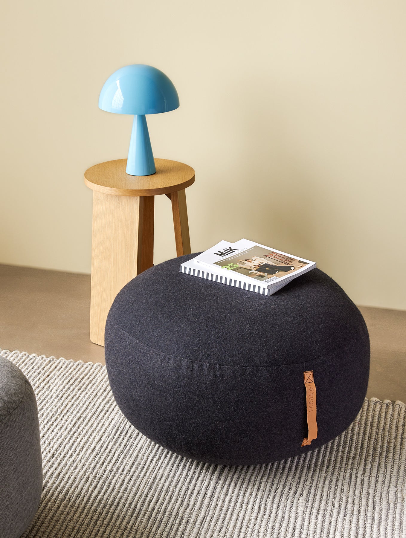 "Mush" Tischlampe Mini - Hellblau