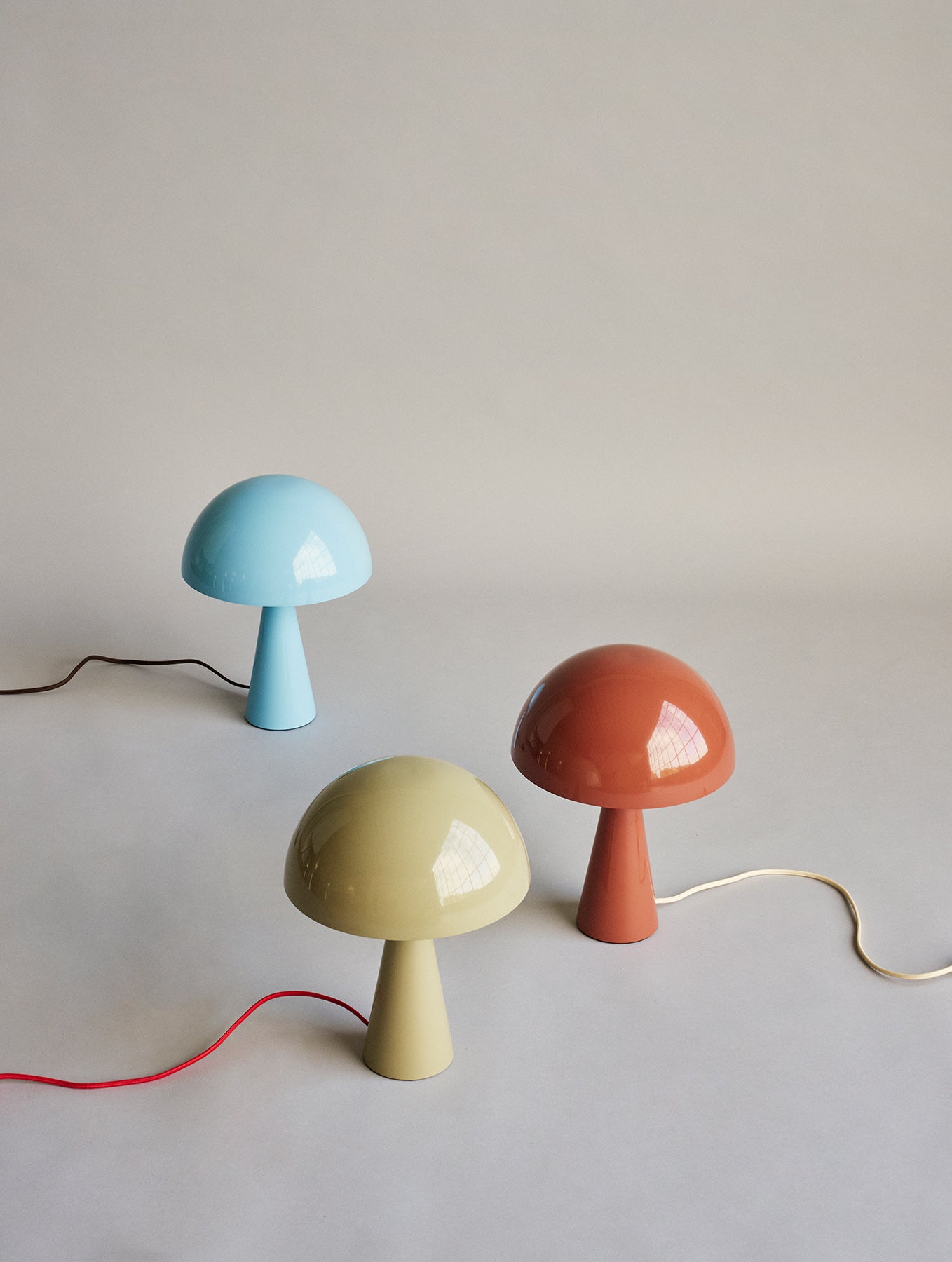 "Mush" Tischlampe Mini - Hellblau