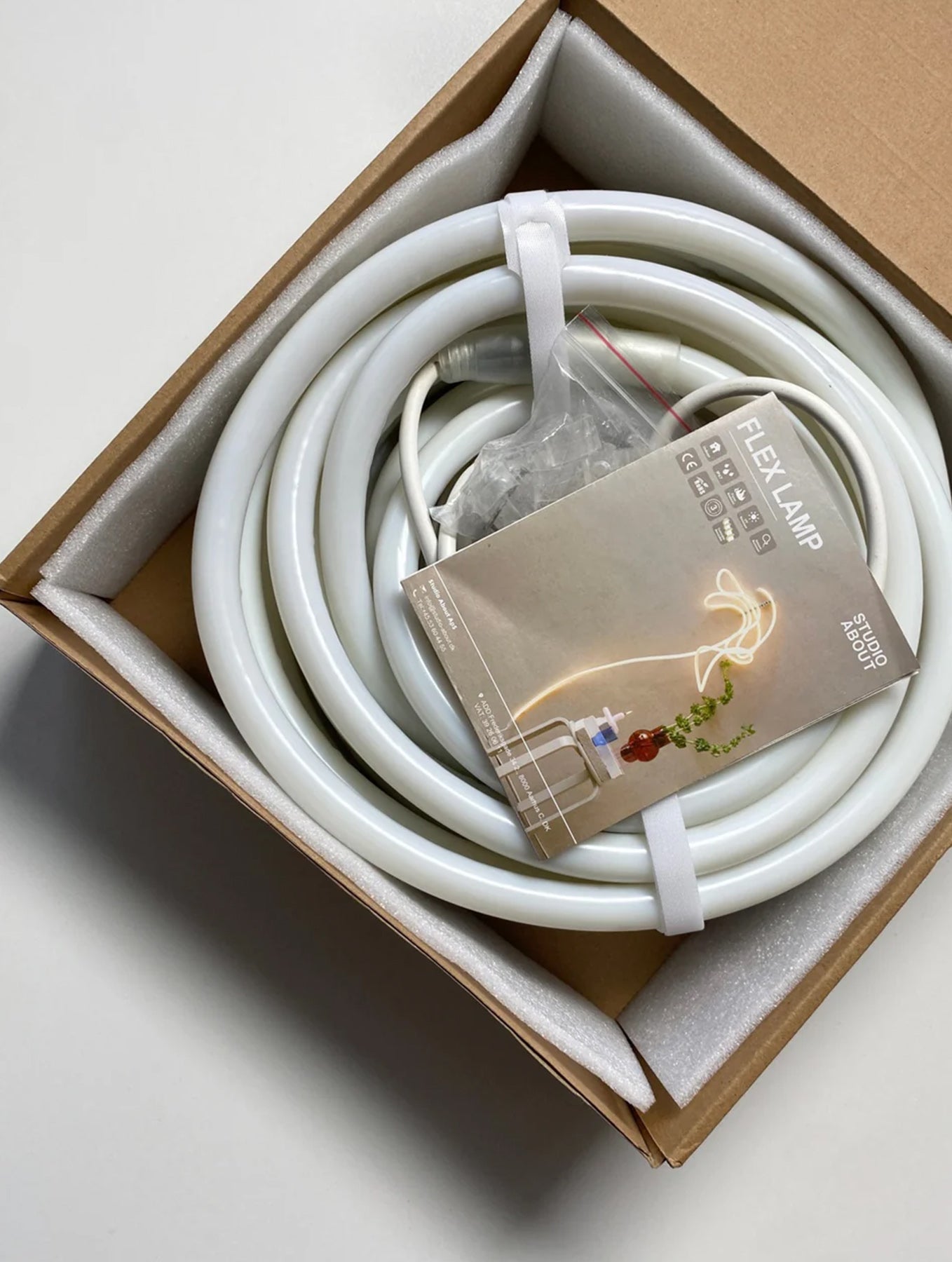 Flex Tube - 5 Meter - Hellrosa