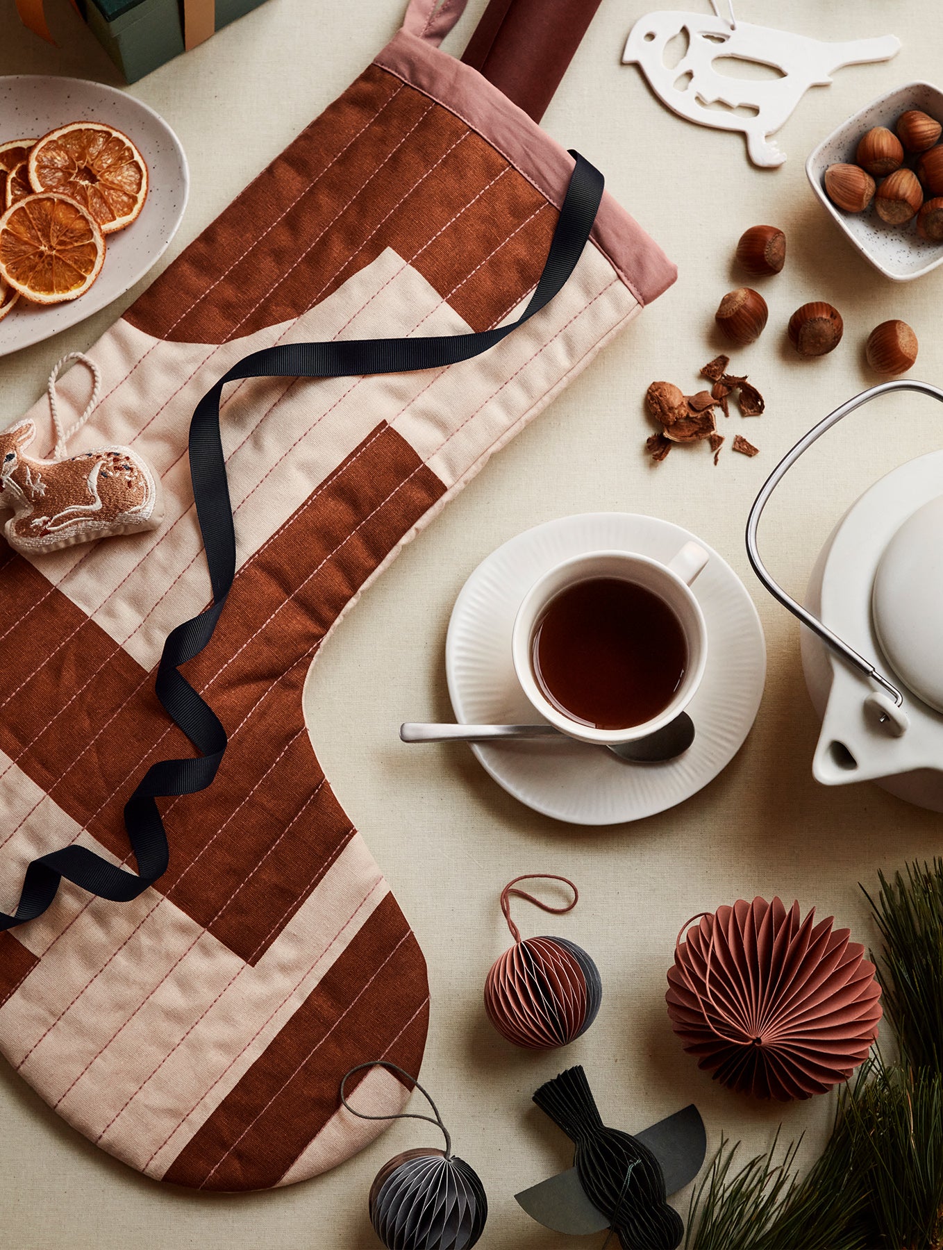 "Christmas Mix" Weihnachtsanhänger - 6er-Set