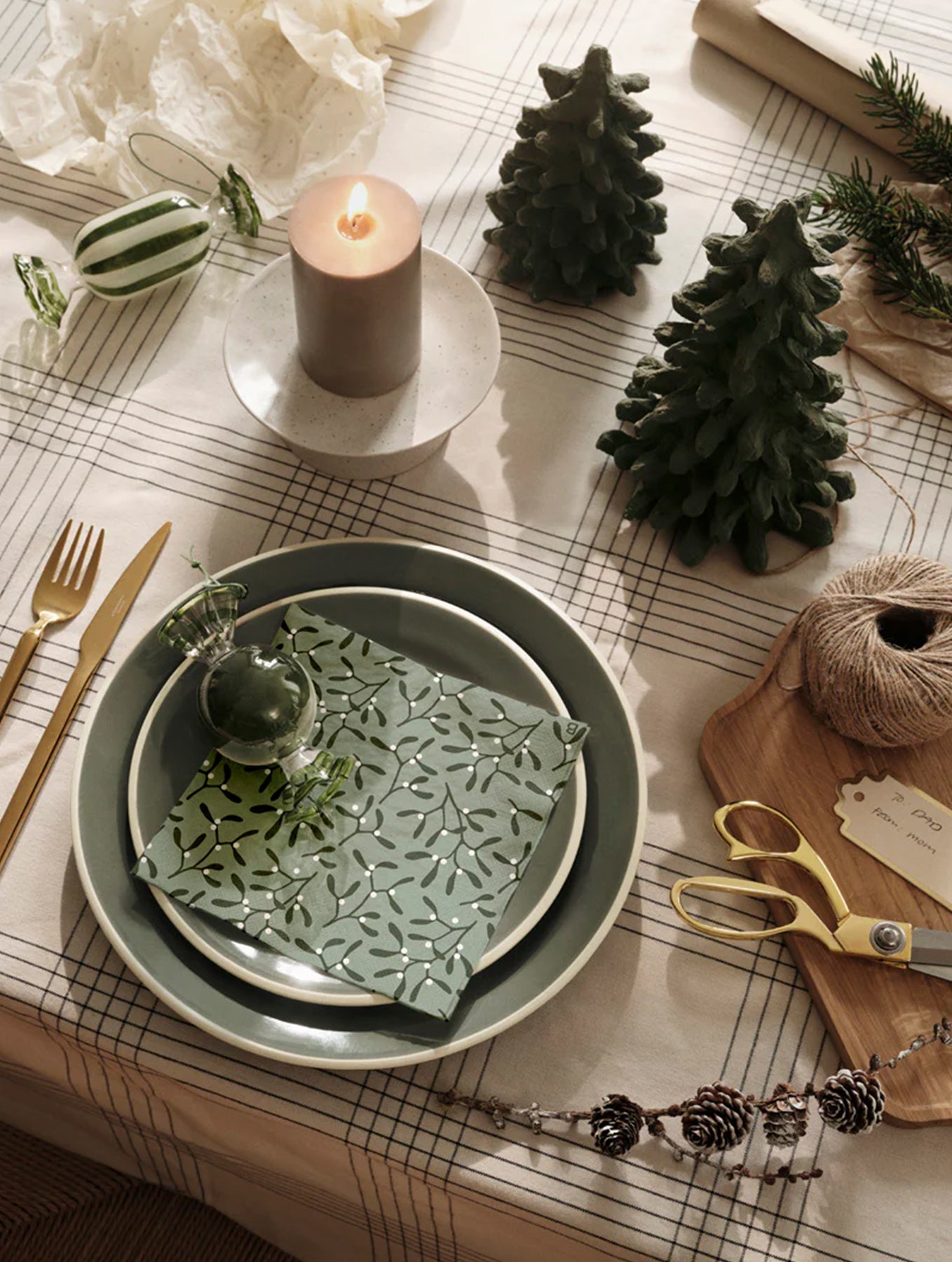 "Misteltoe" Papierservietten