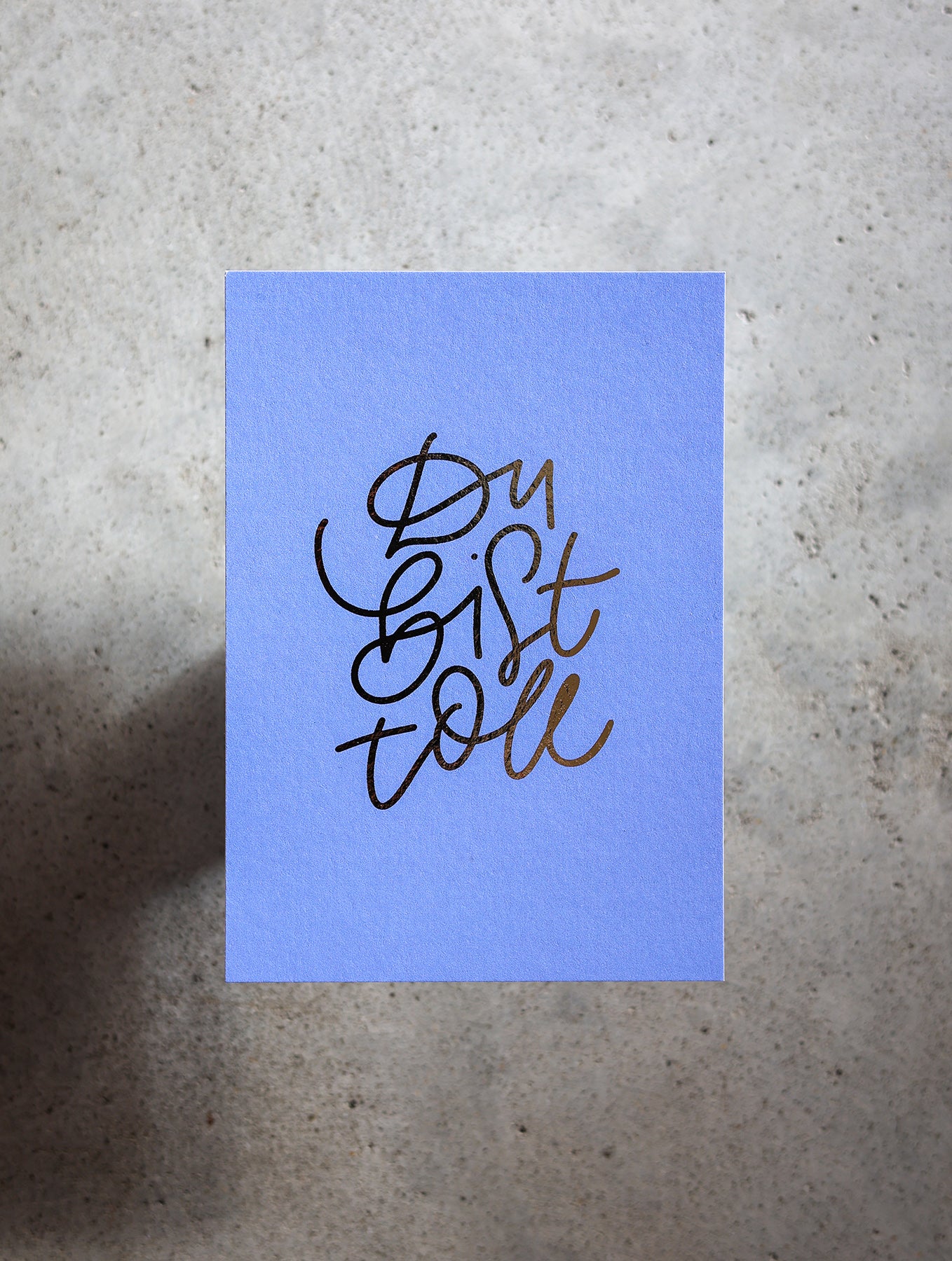 Postkarte "Du bist toll" - Studio Outro x Liv Matthiesen