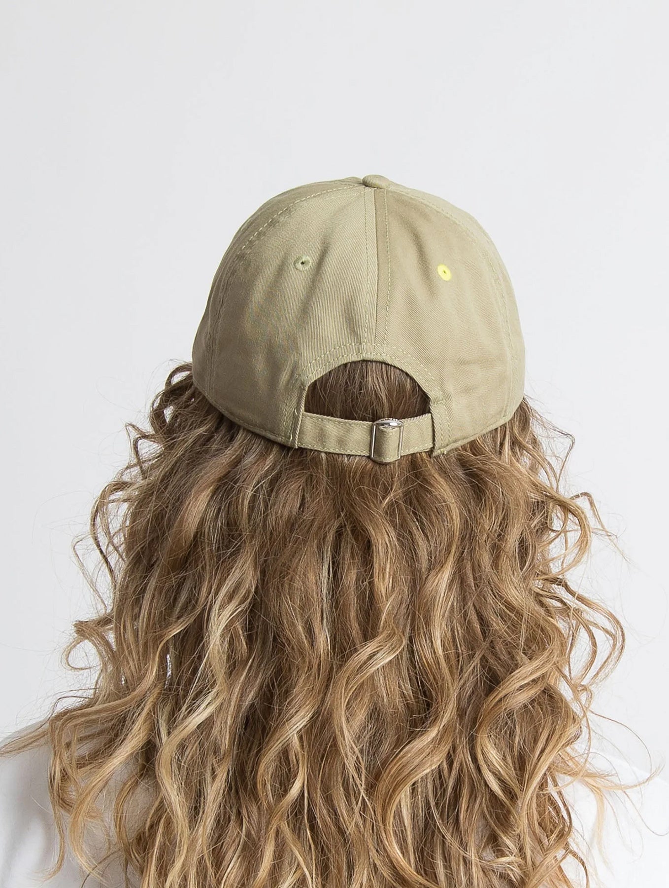 Cap Solid - Pale Olive/Rosé