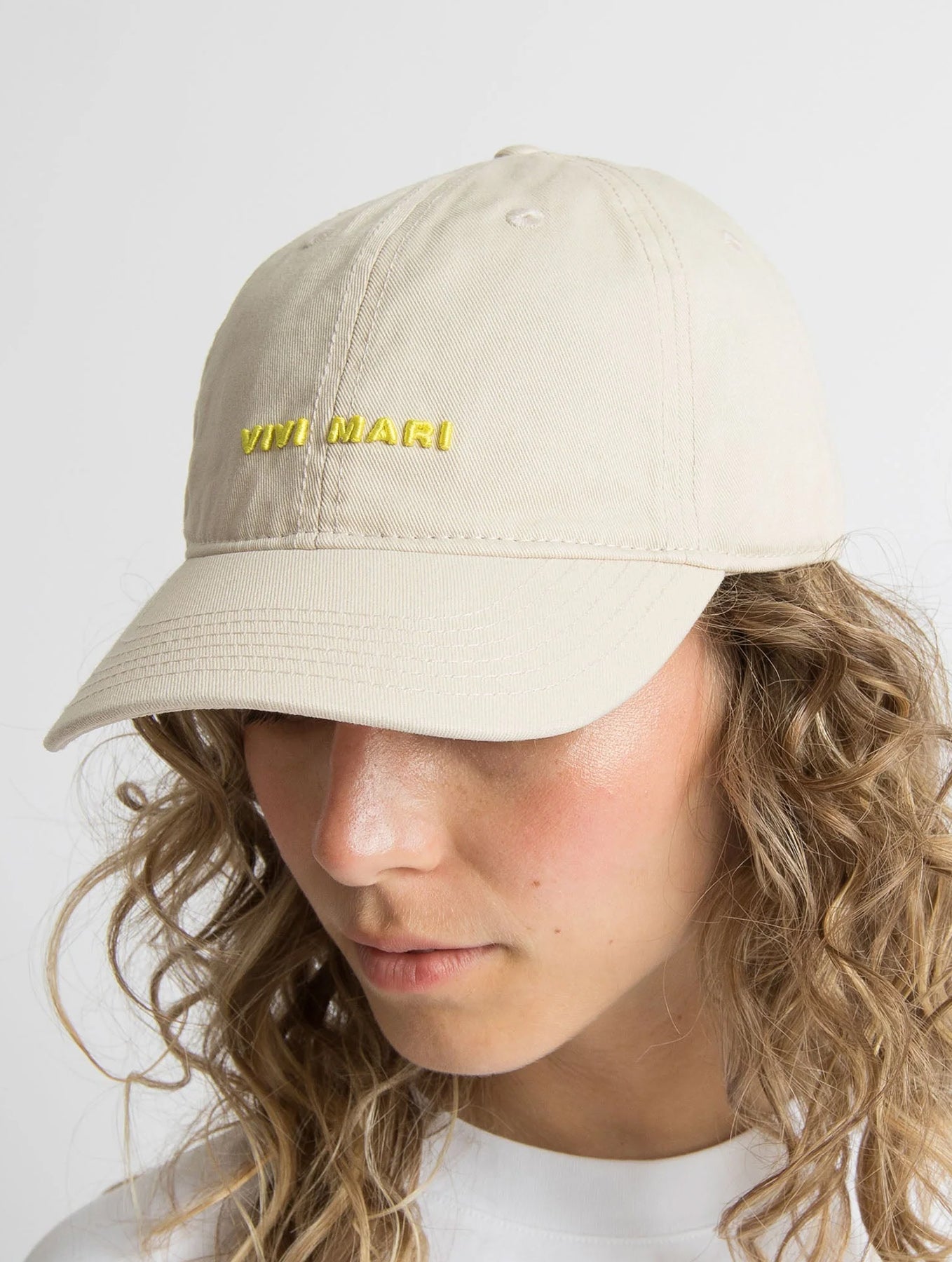 Cap Solid - Sand/Yellow