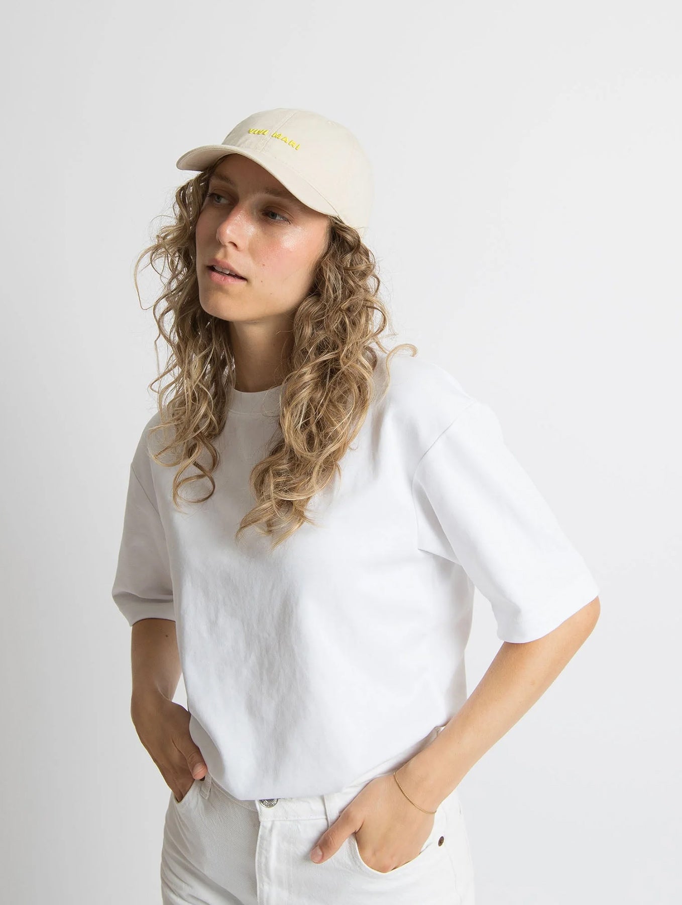 Cap Solid - Sand/Yellow