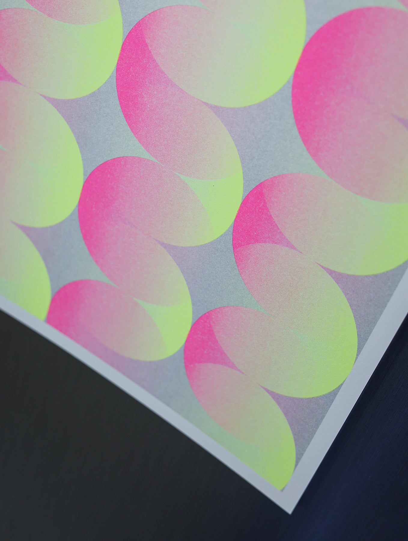 Risographie Poster "October"