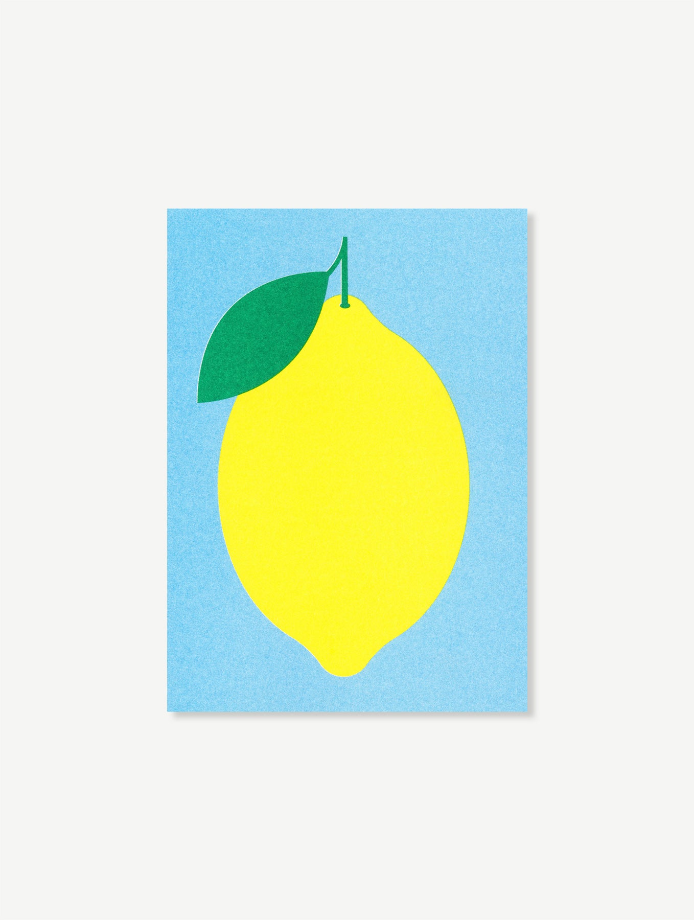 Postkarte "Zitrone"