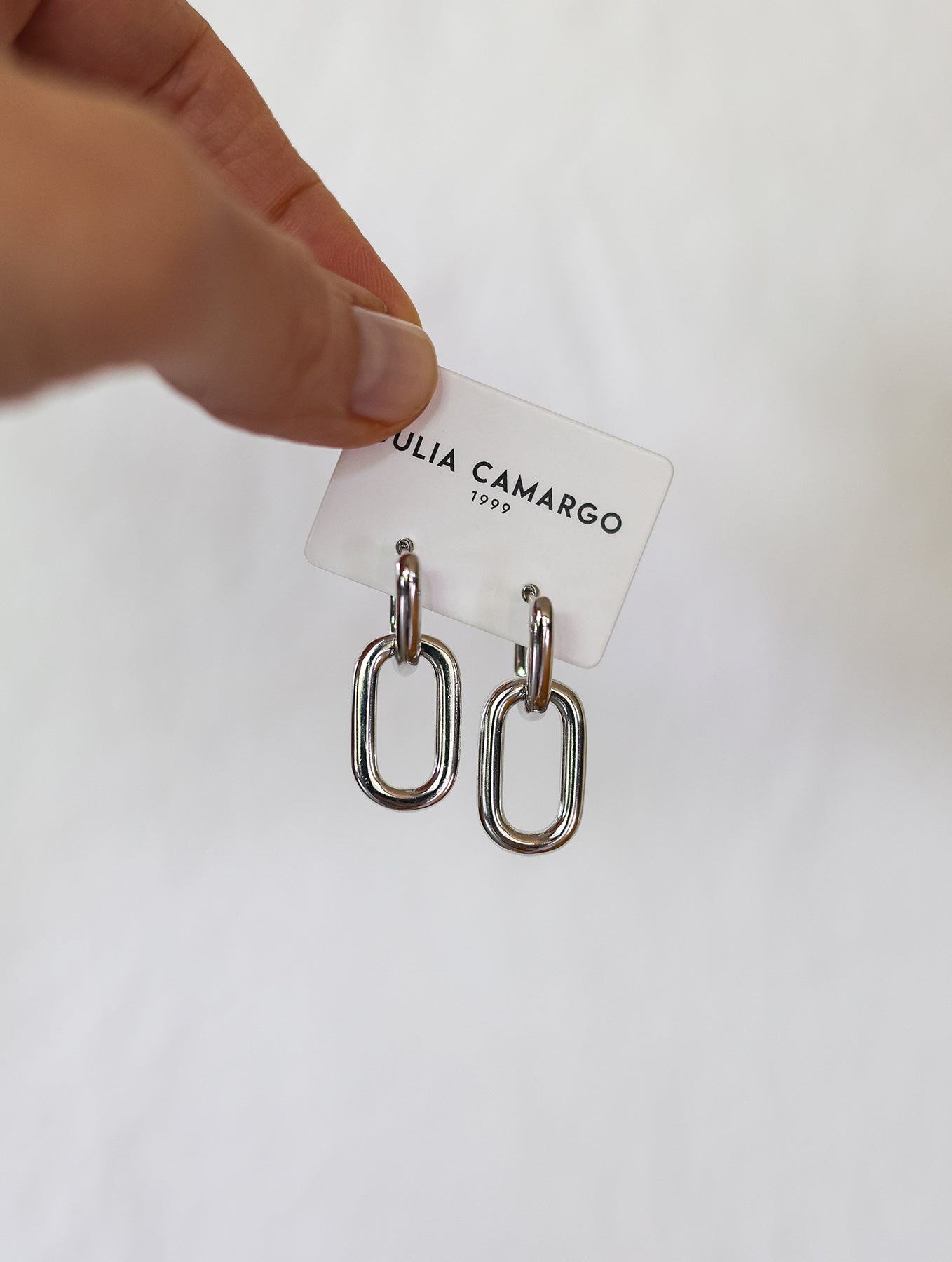 Earring 010 - Rhodium