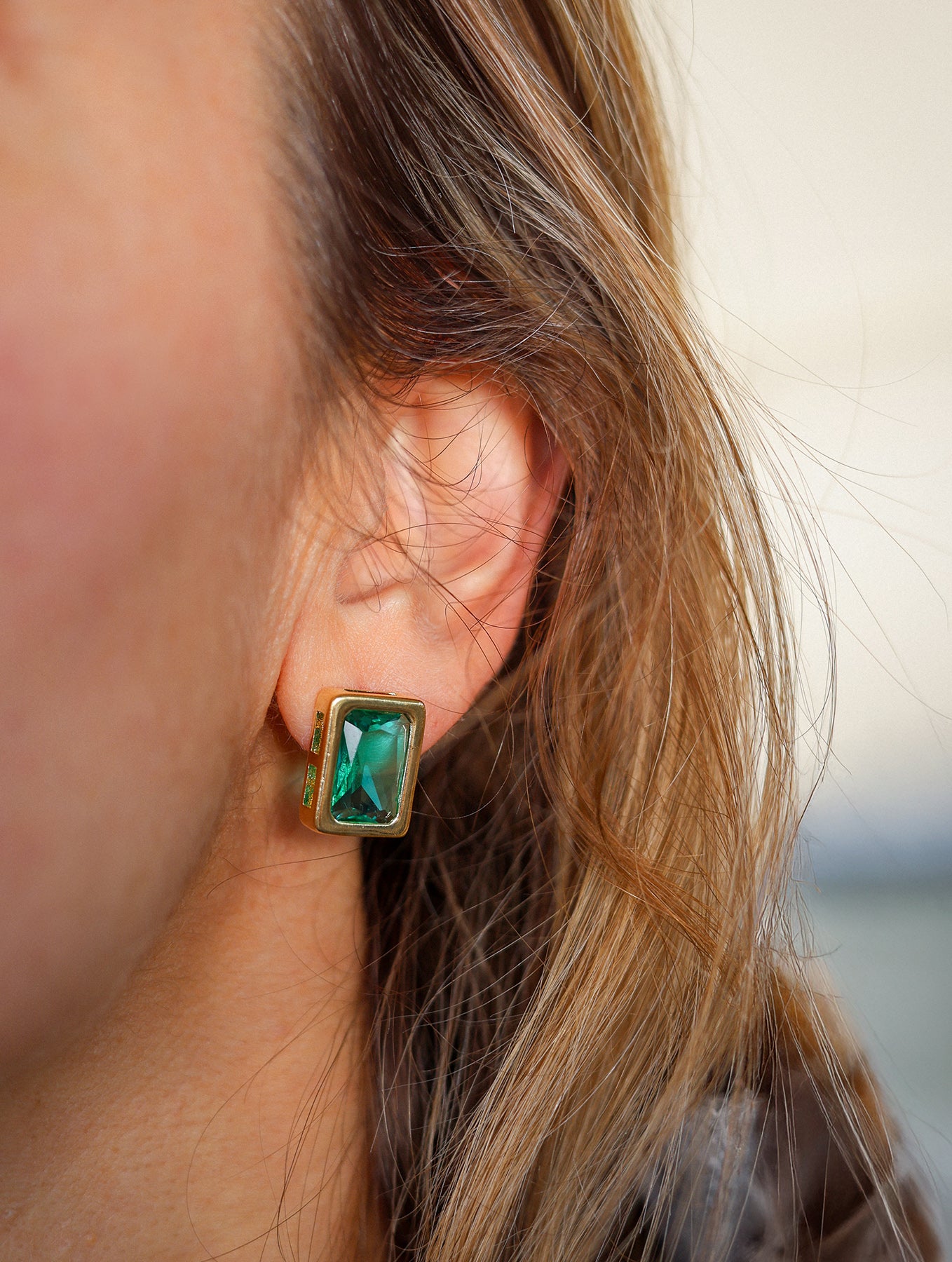 Earring "Iolanda" - Rhodium