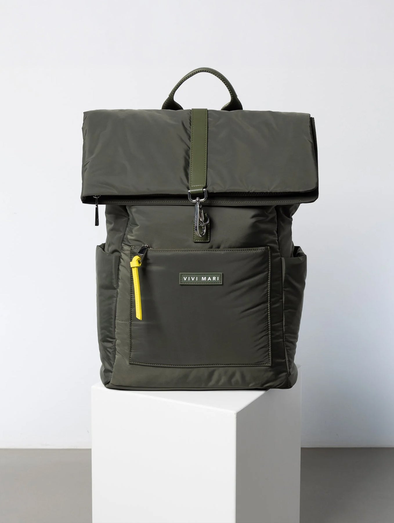 Padded Backpack Medium - Olive