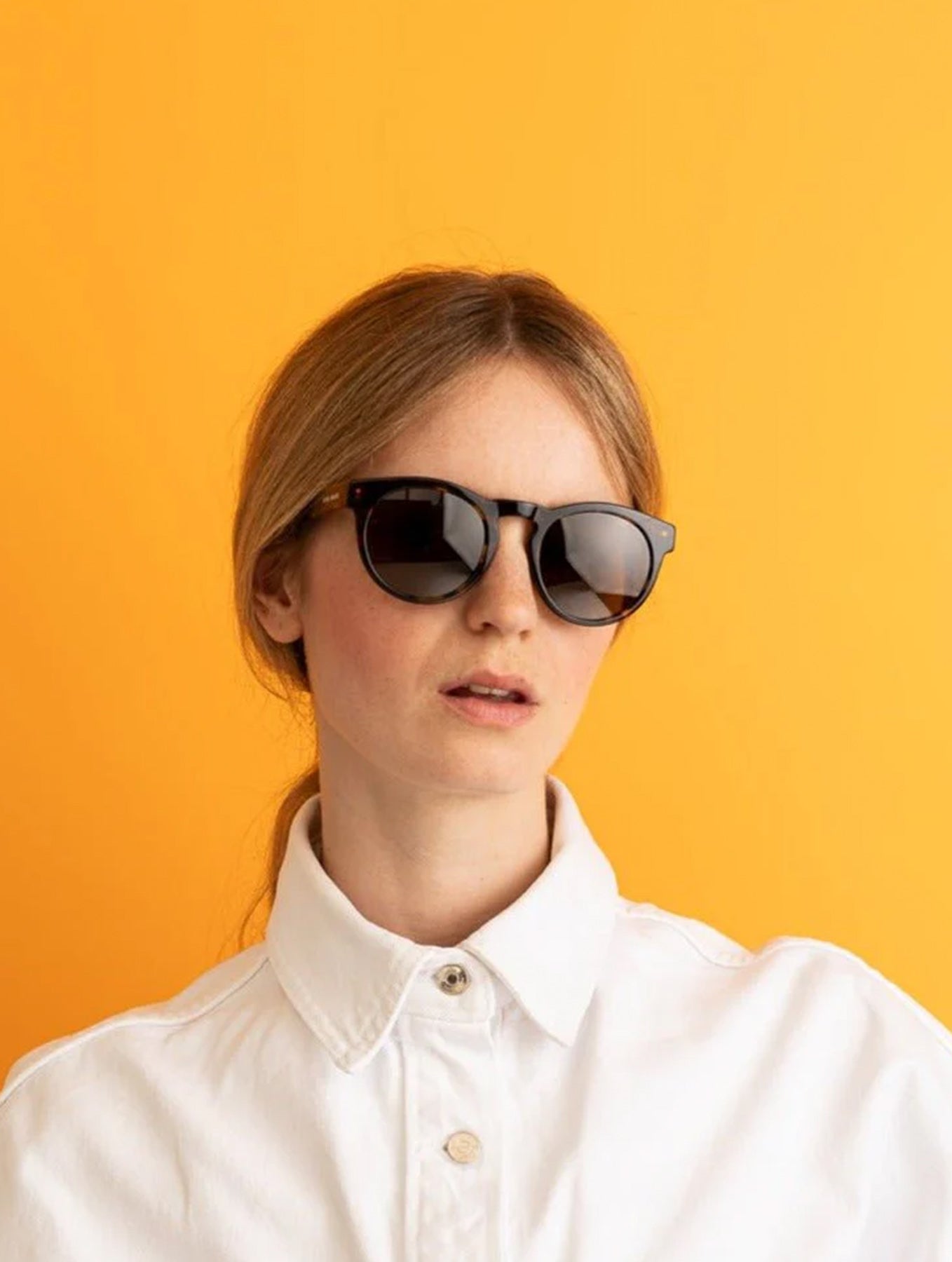 Sonnenbrille "Kiss the Sun" - Dark Brown