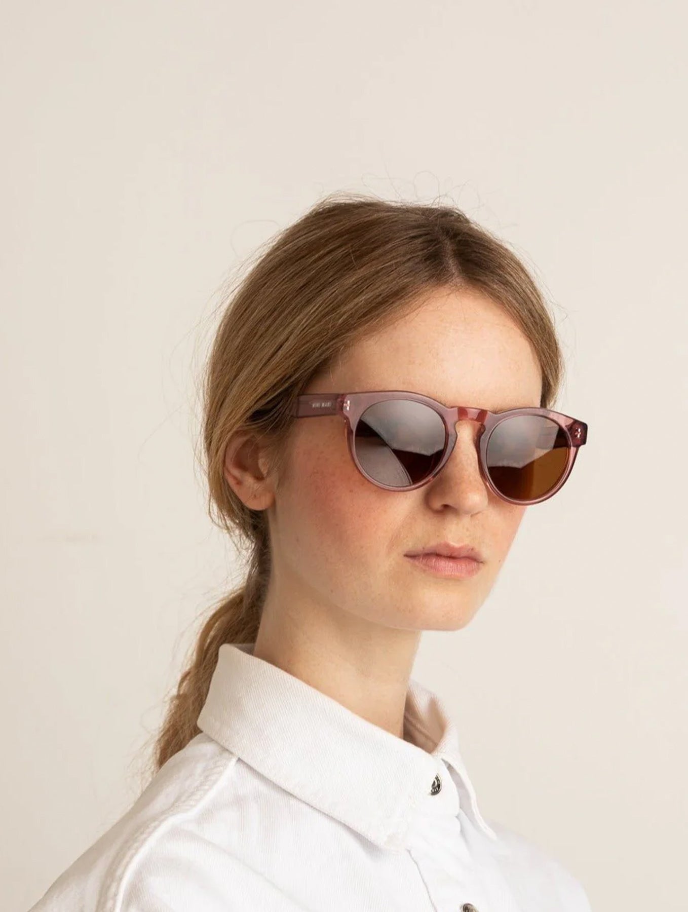 Sonnenbrille "Kiss the Sun" - Rosé