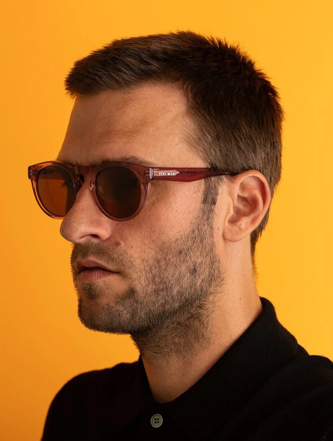 Sonnenbrille "Kiss the Sun" - Rosé