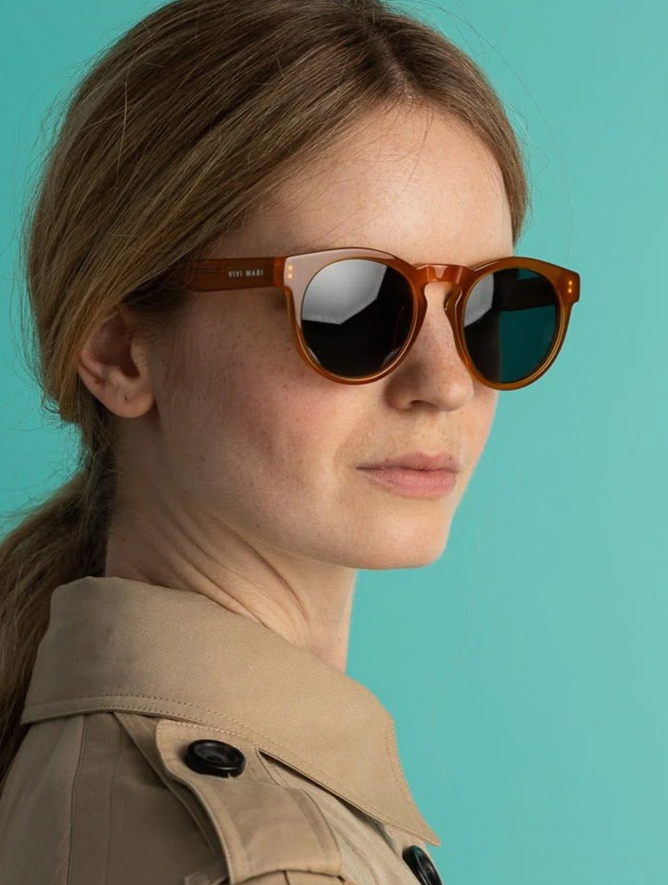 Sonnenbrille "Kiss the Sun" - Amber