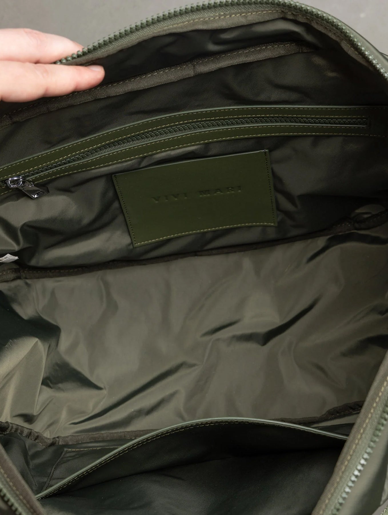 Padded Hip Bag Oversized - Olive