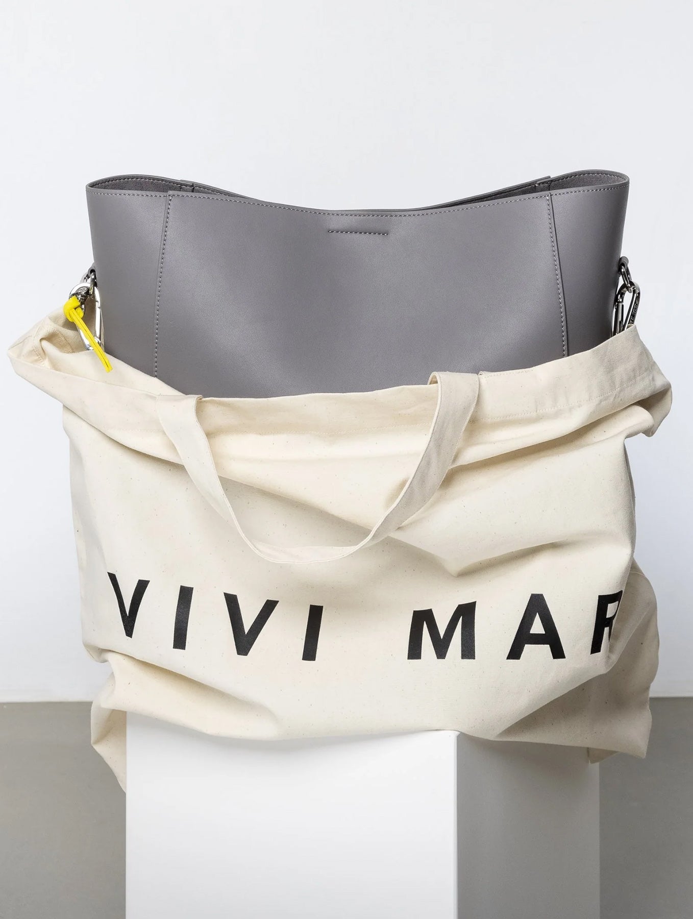 Tote Bag + Strap Basic Classic - Taupe