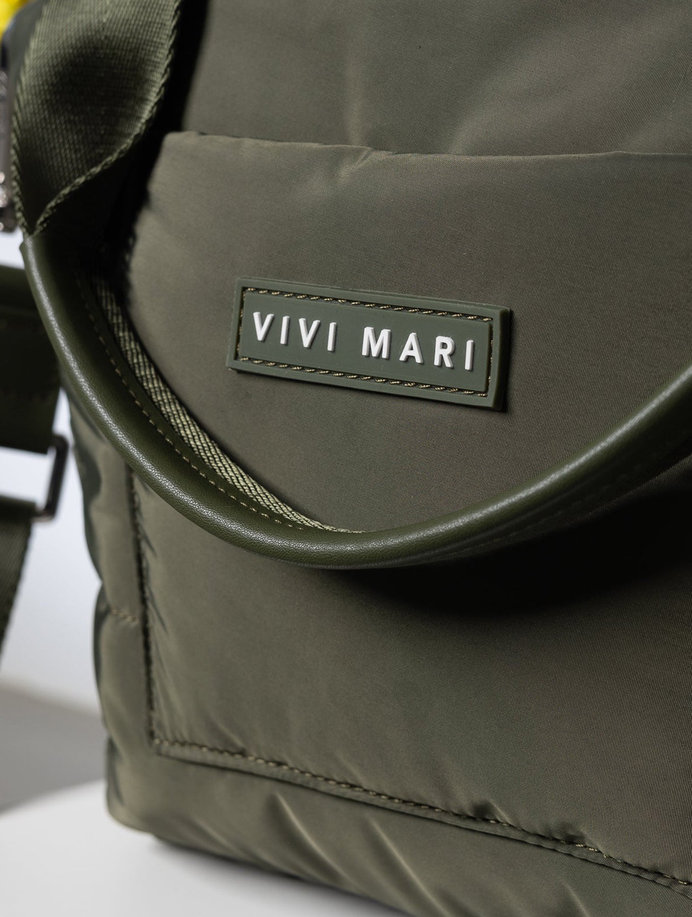 Padded Tote Bag Small - Olive