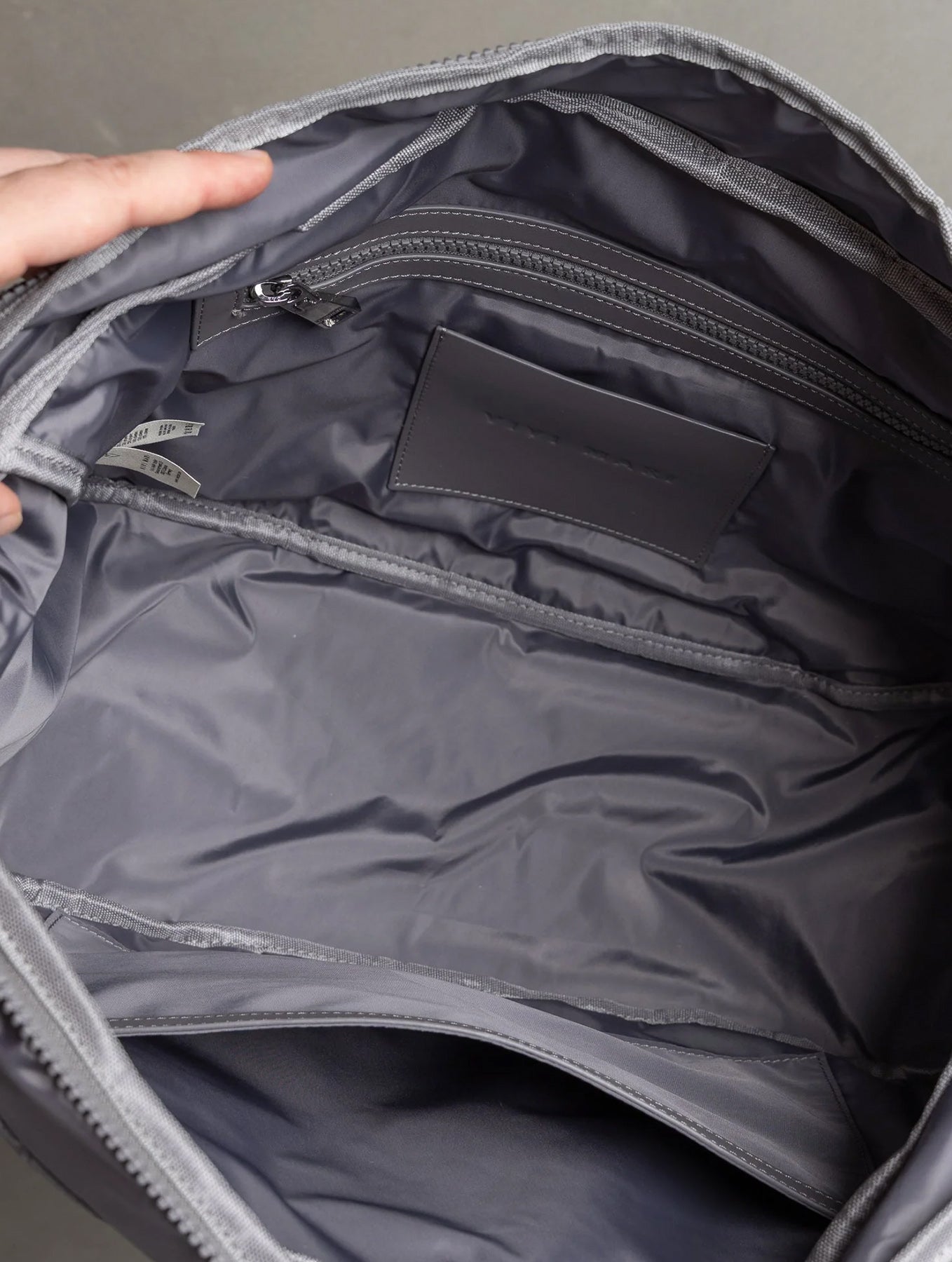 Padded Hip Bag Oversized - Taupe