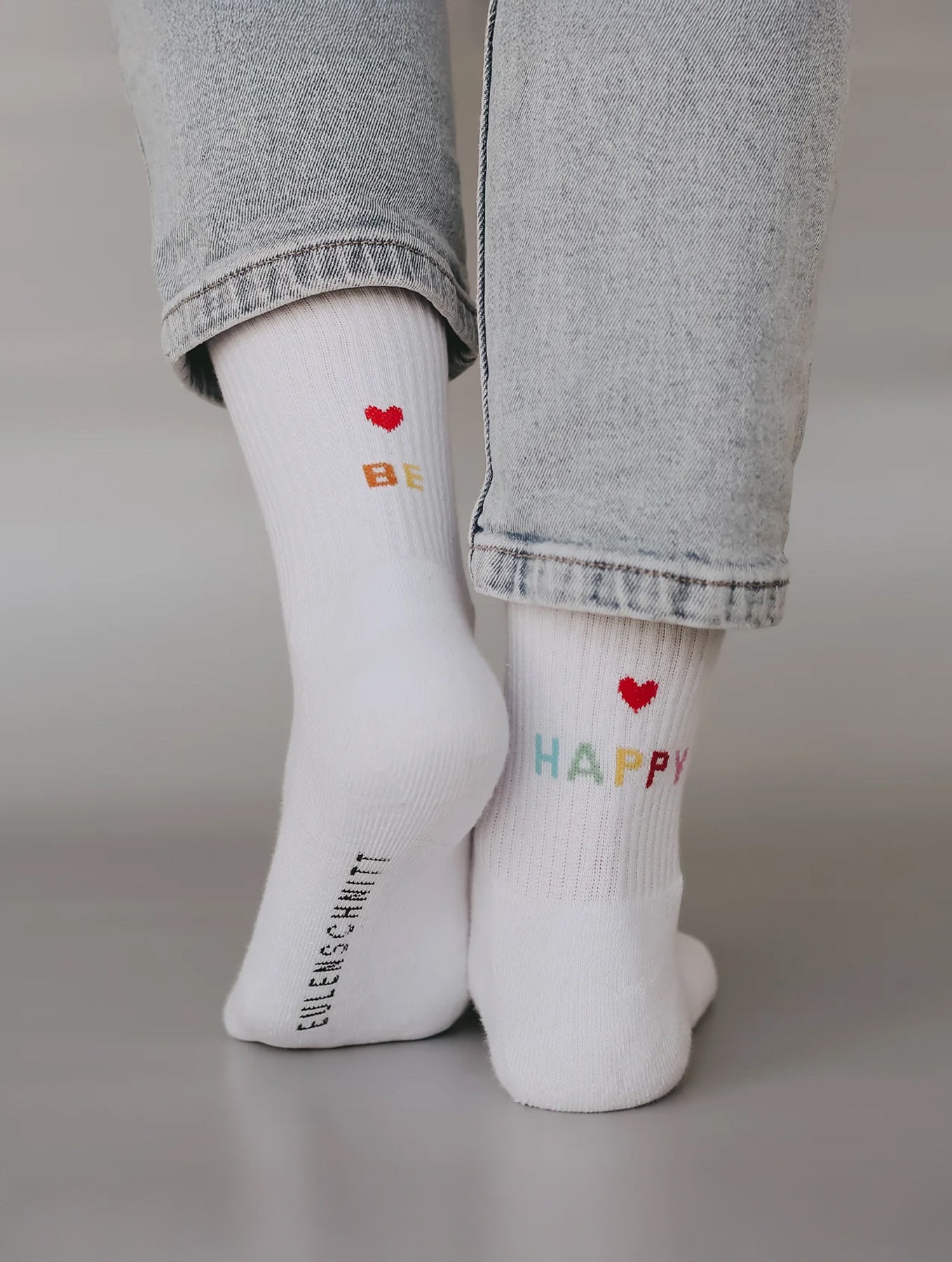 Socken "Be Happy"