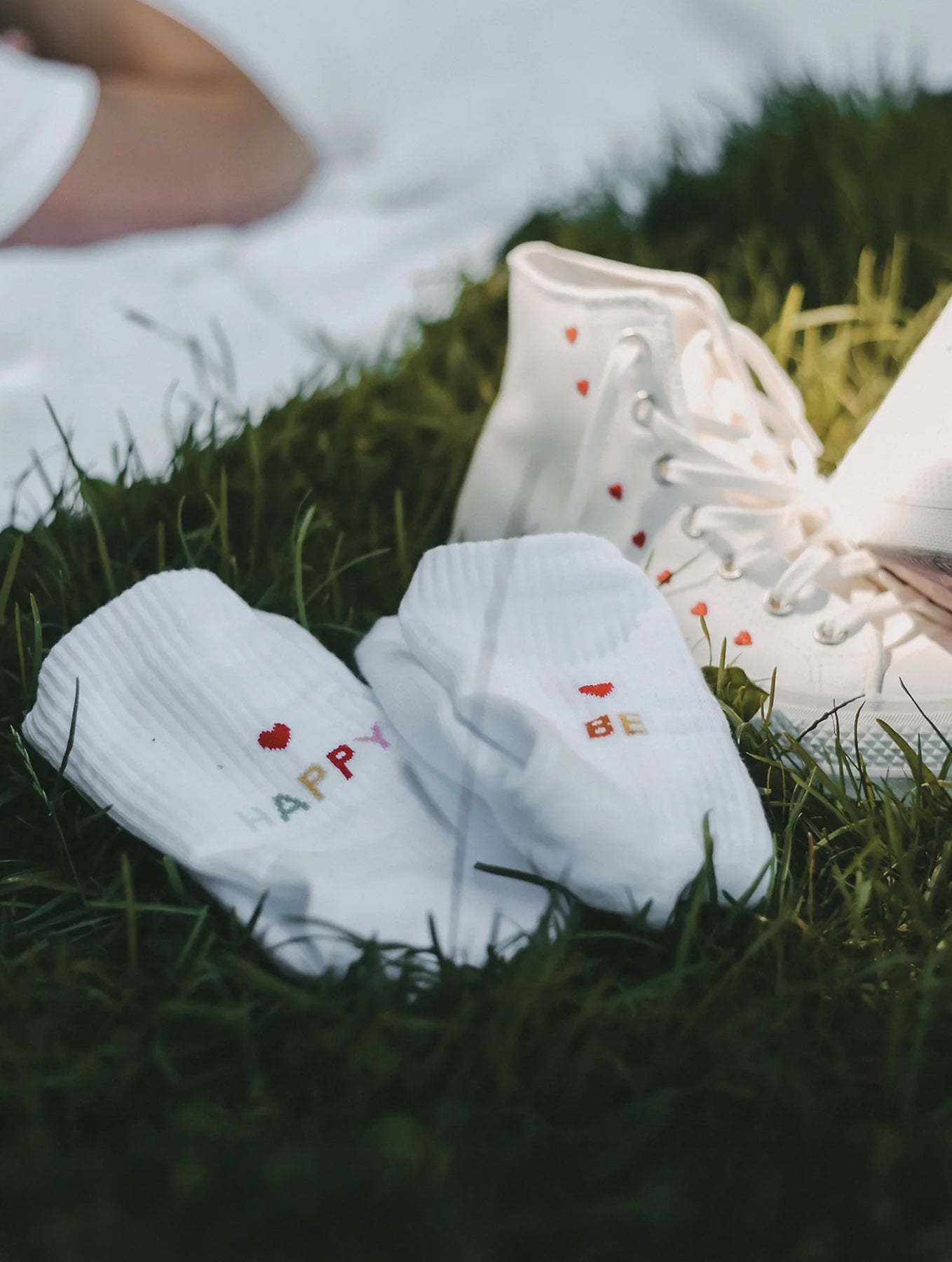 Socken "Be Happy"
