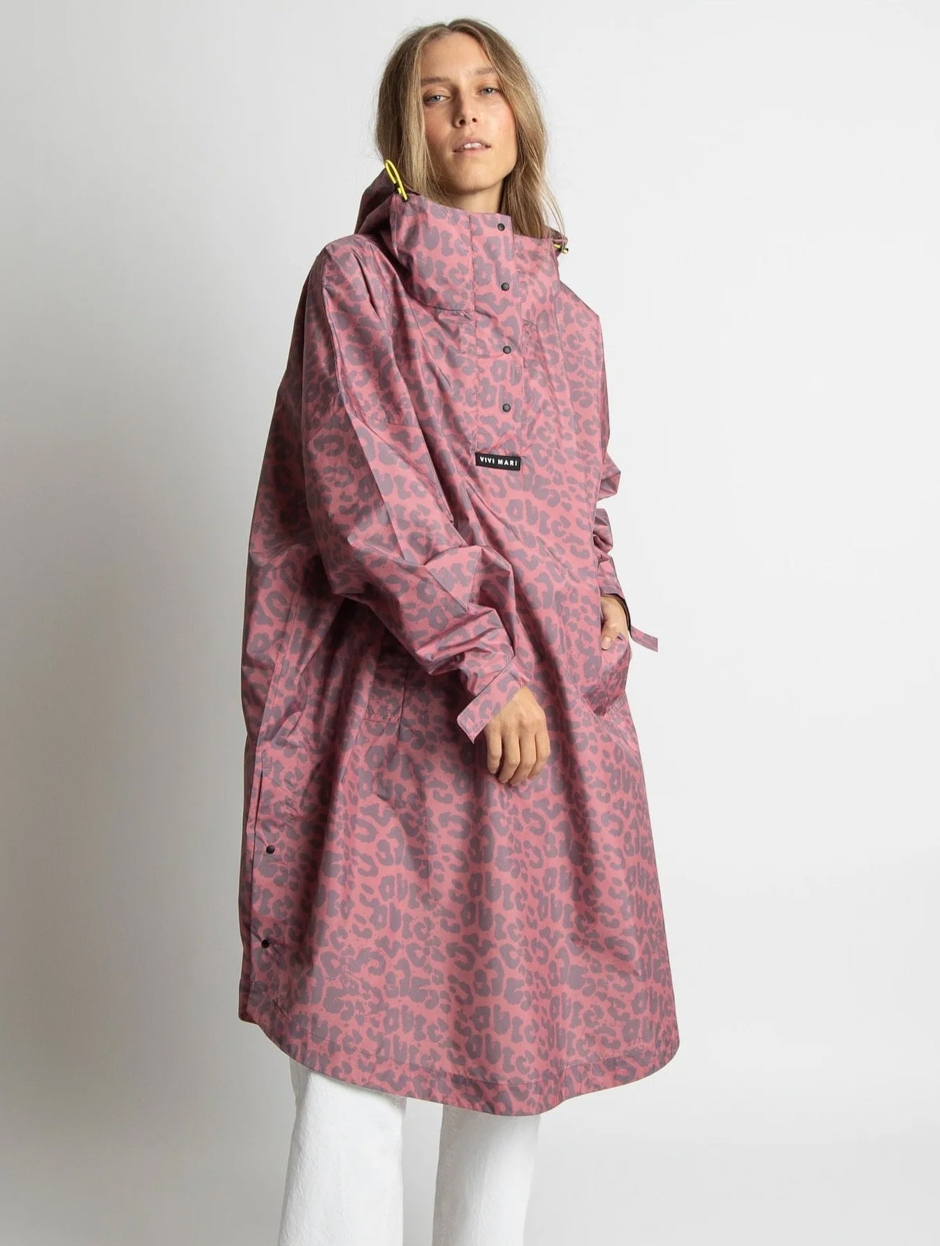 Raincoat - Leo Splashes Ash Plum/Light Berry