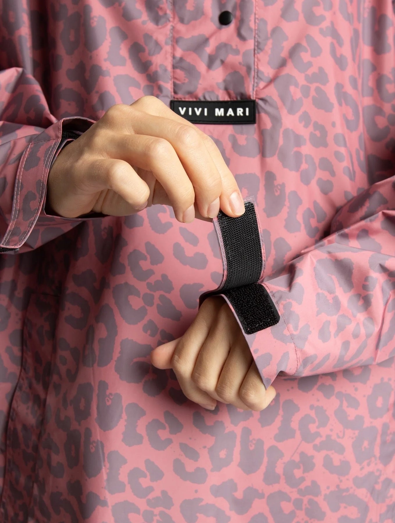 Raincoat - Leo Splashes Ash Plum/Light Berry