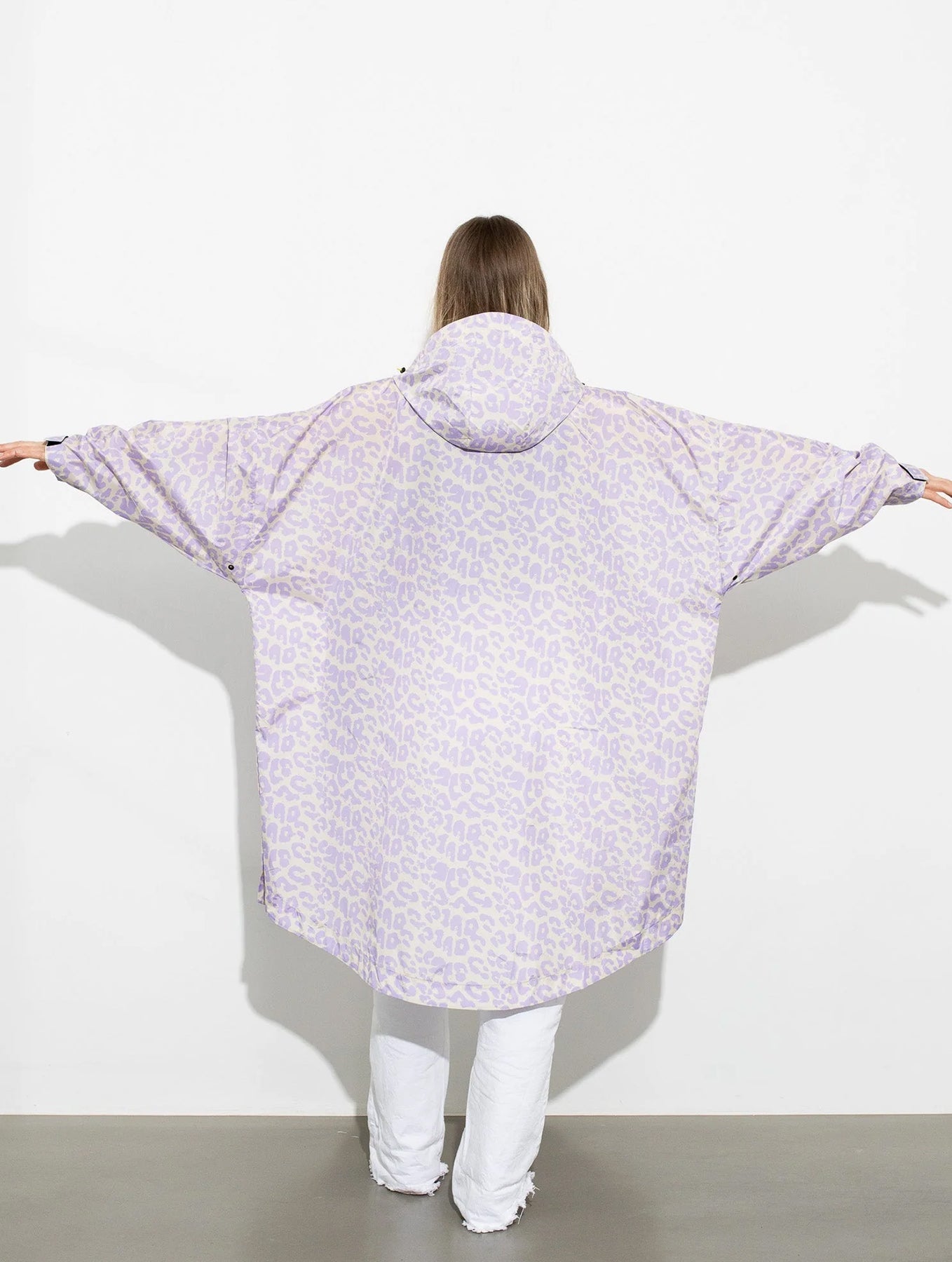 Raincoat - Leo Splashes Lavender/Grey