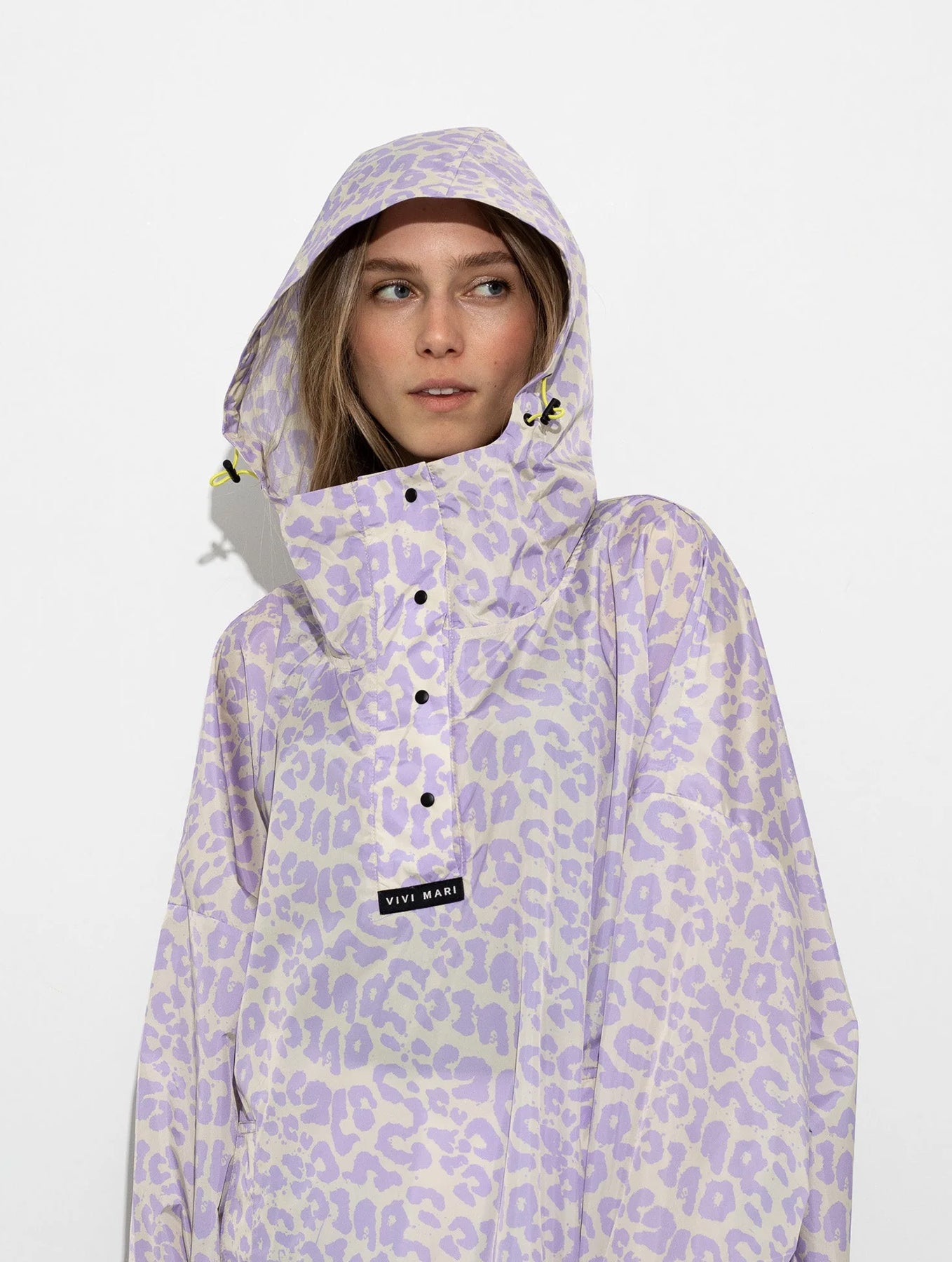 Raincoat - Leo Splashes Lavender/Grey