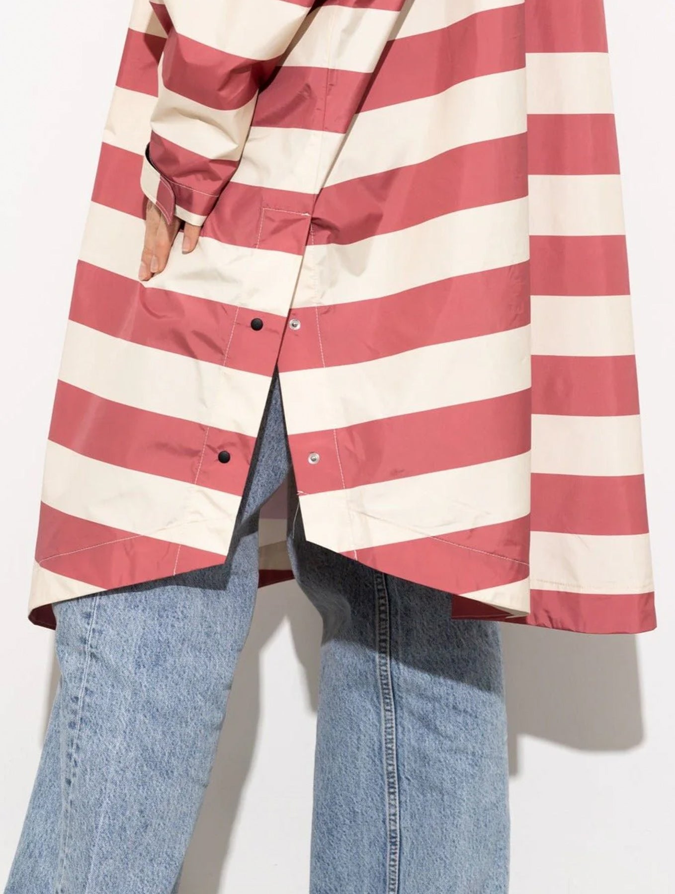 Raincoat Bold Stripes - Blush/Sand