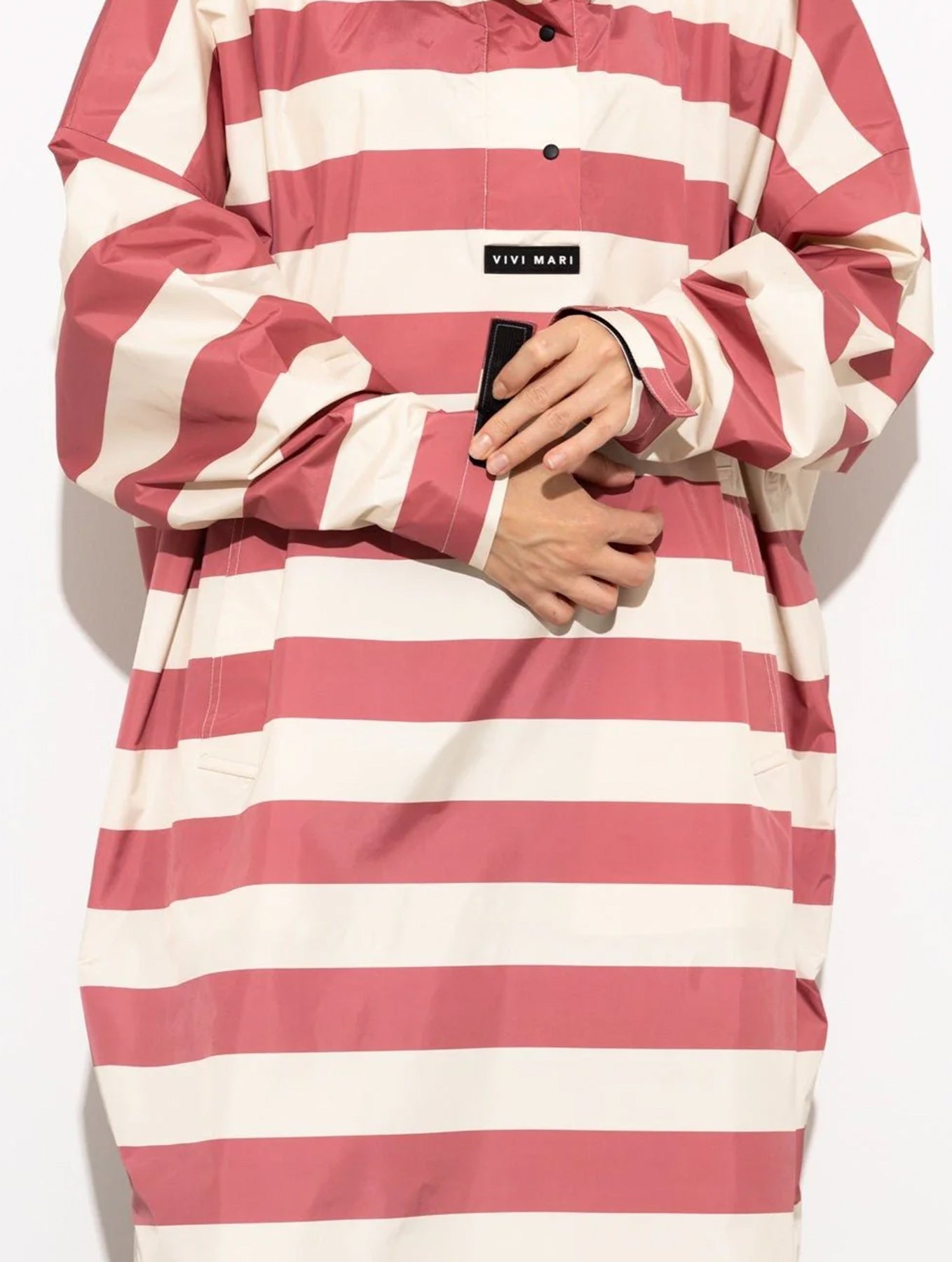 Raincoat Bold Stripes - Blush/Sand