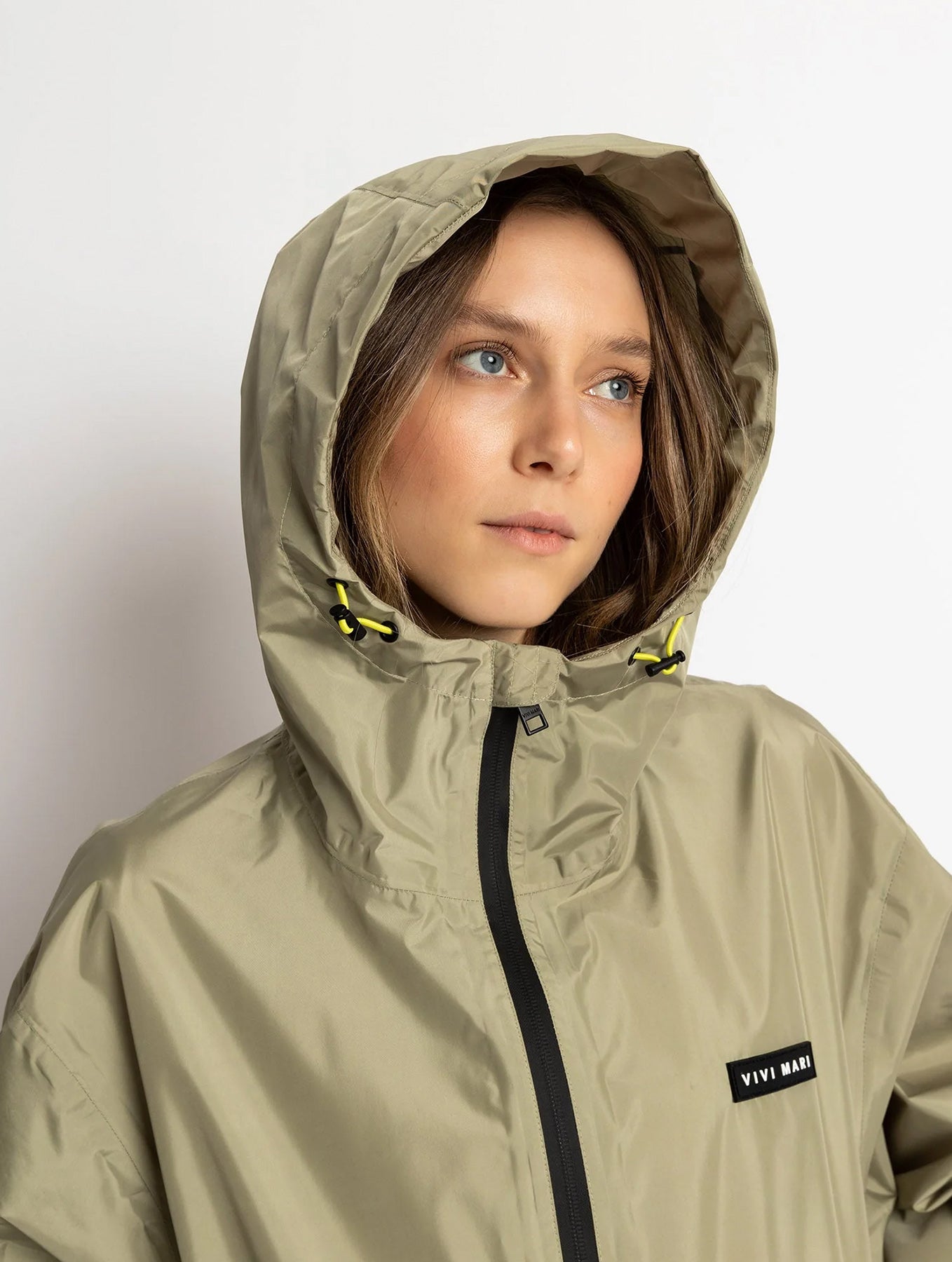 Rain Jacket - Solid Pale Olive
