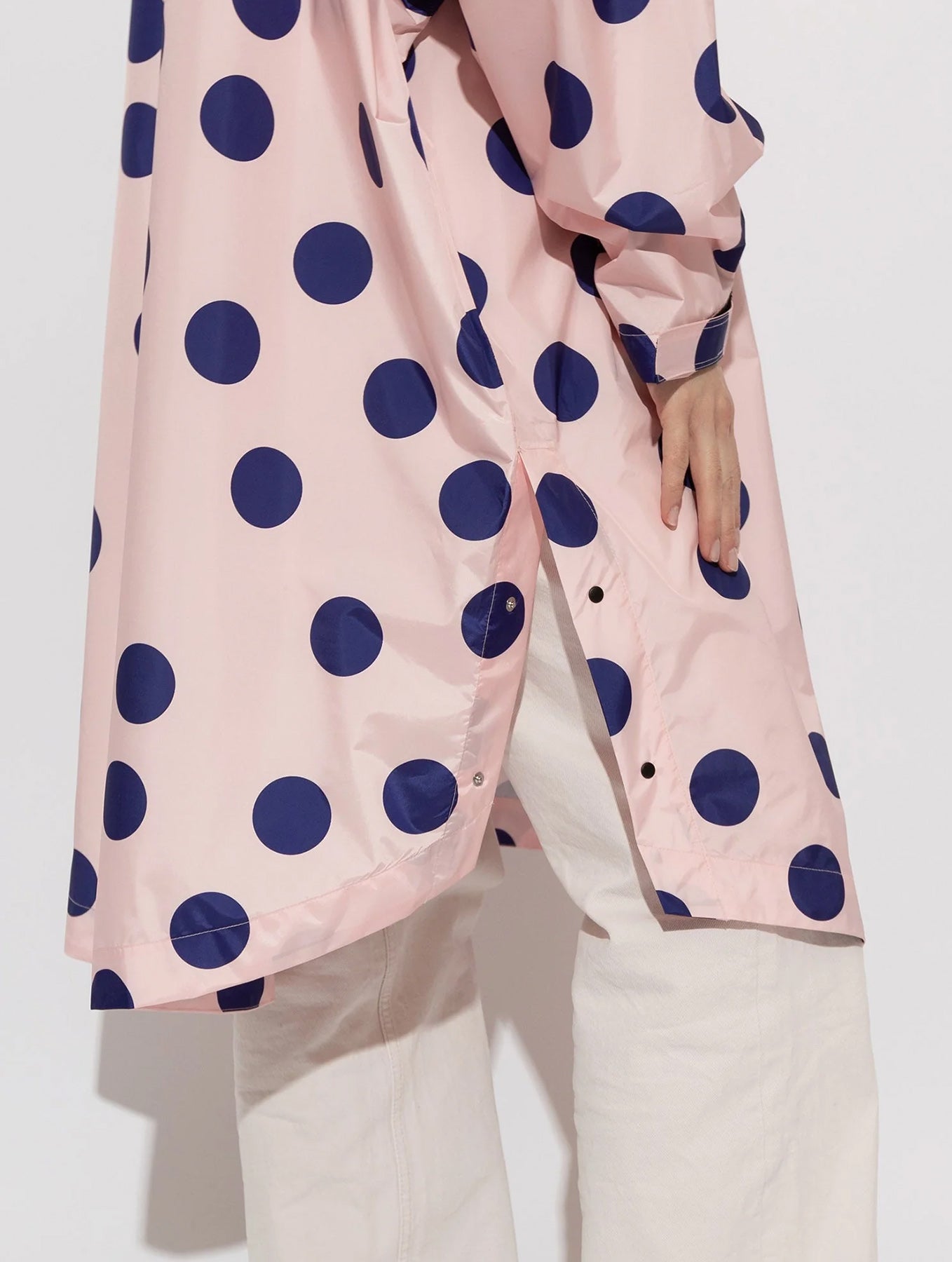 Raincoat - Dots Powder/Blue