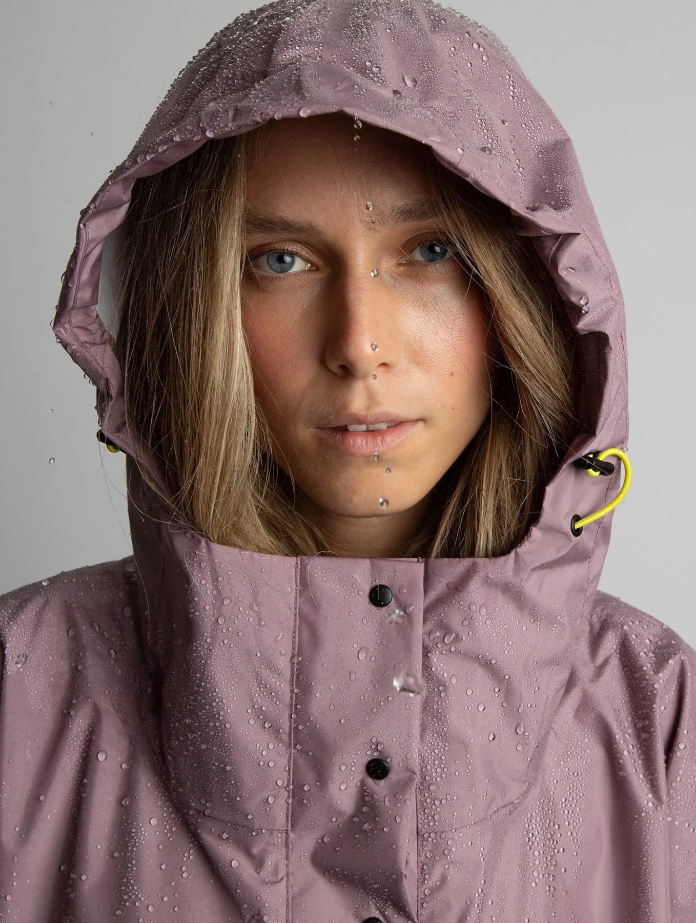Raincoat - Solid Ash Plum