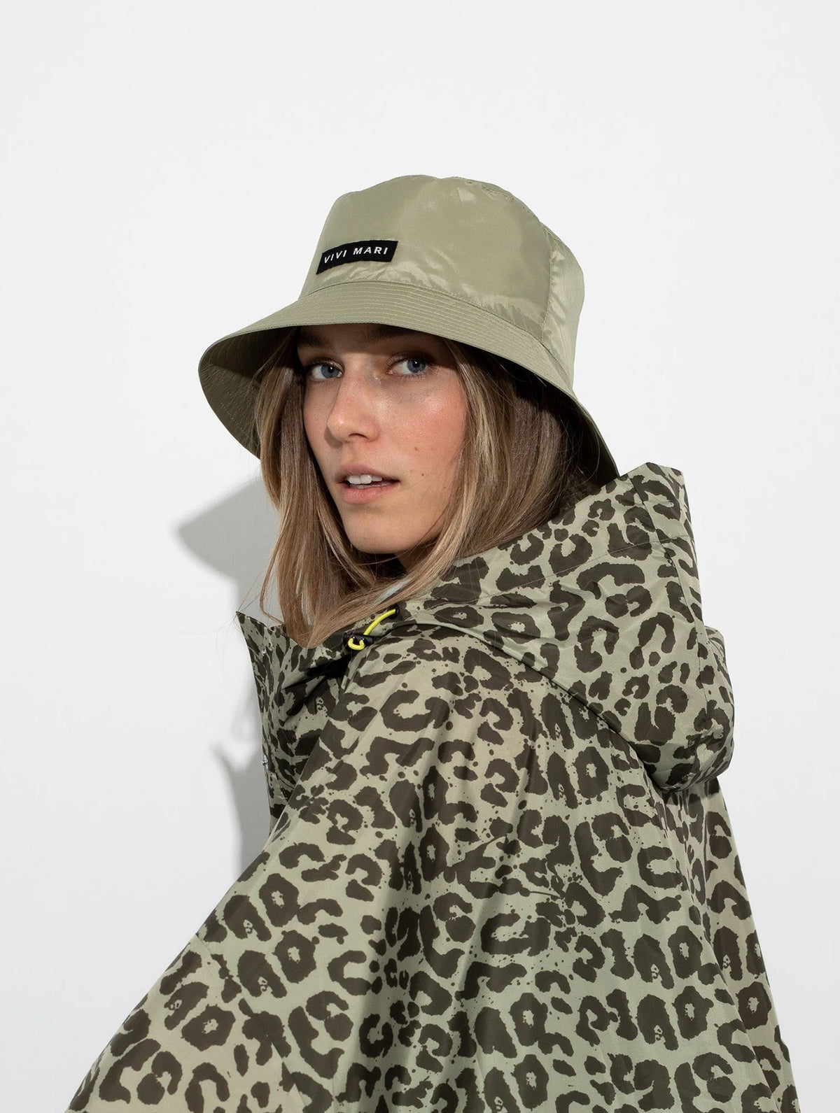 Bucket Hat - Solid Pale Olive