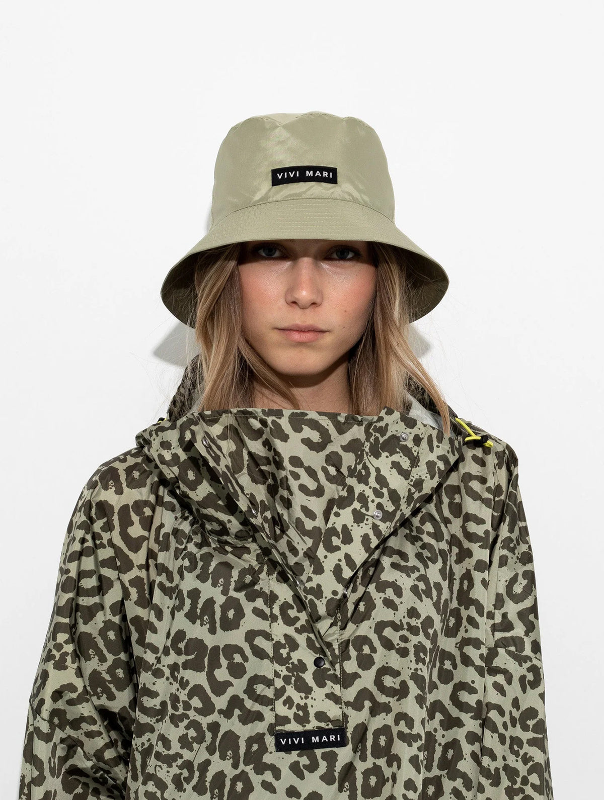 Bucket Hat - Solid Pale Olive