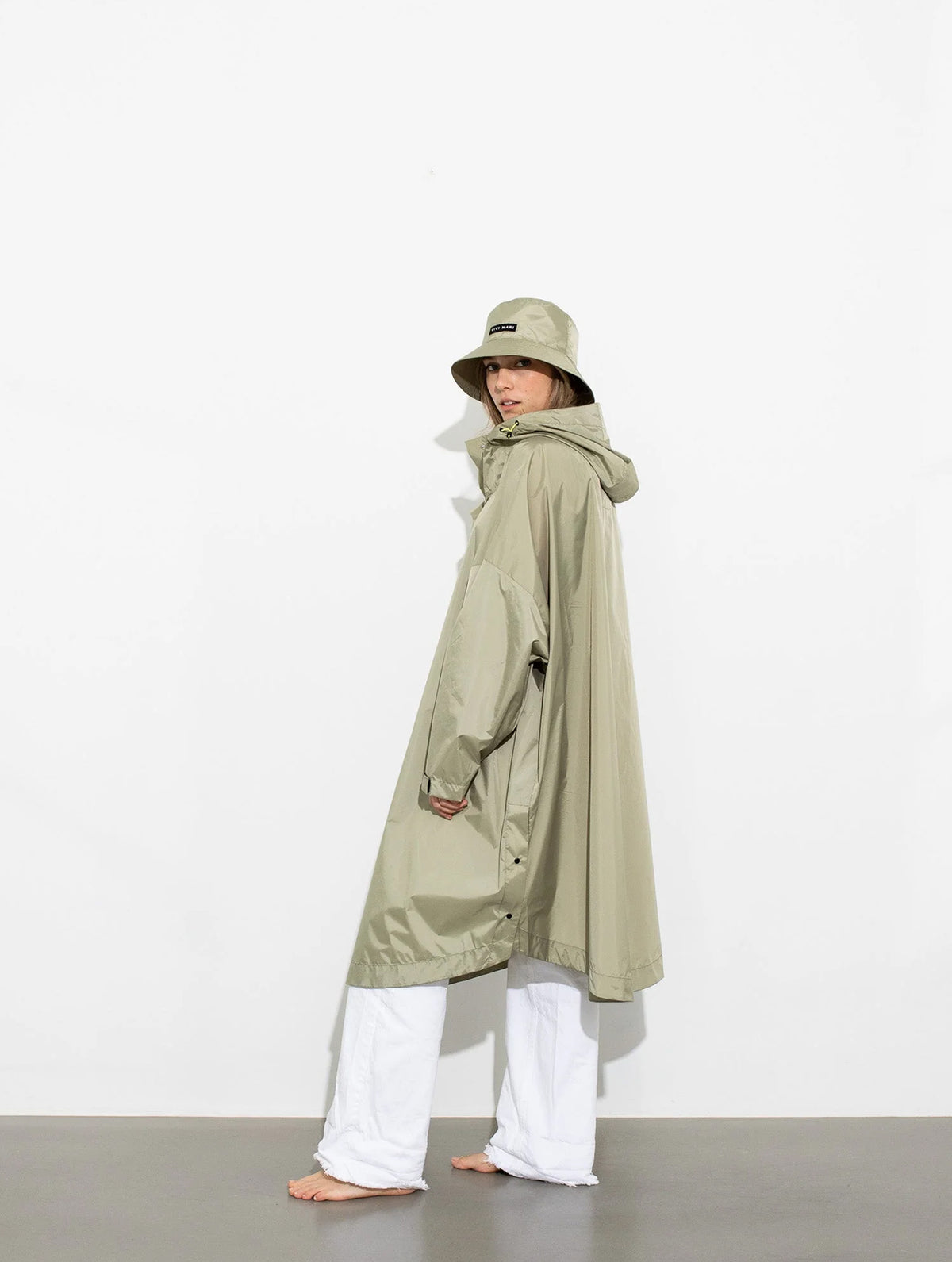 Bucket Hat - Solid Pale Olive