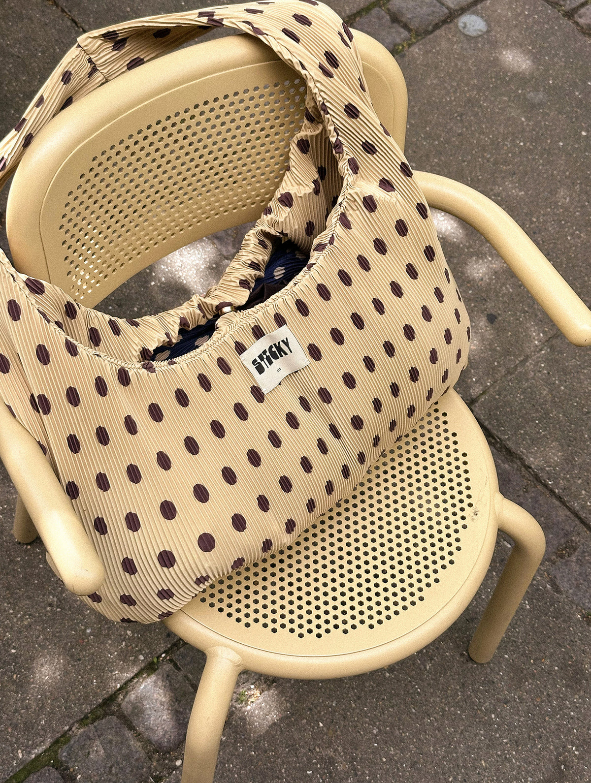Shopper - Pleated Dots | Hay + Chocolate