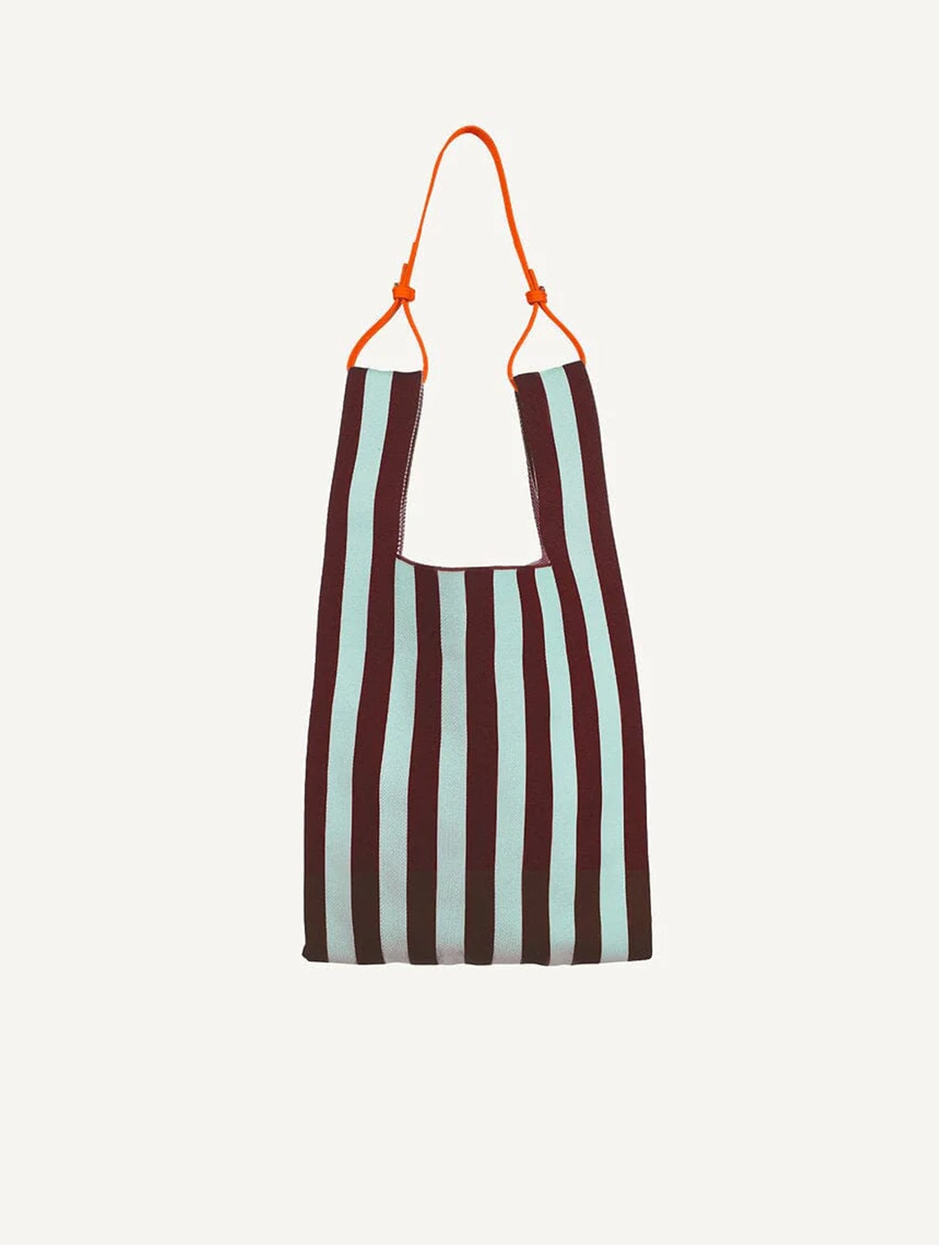 Market Bag - Knitted Stripes | Mist + Fig