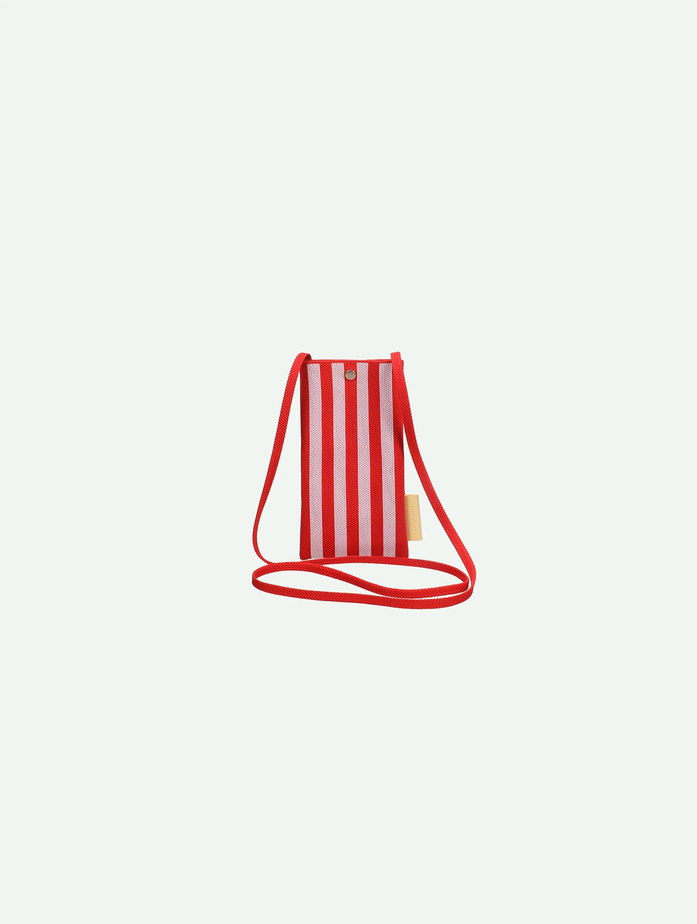 Handytasche - Knitted Stripes | Cérise + Ballet