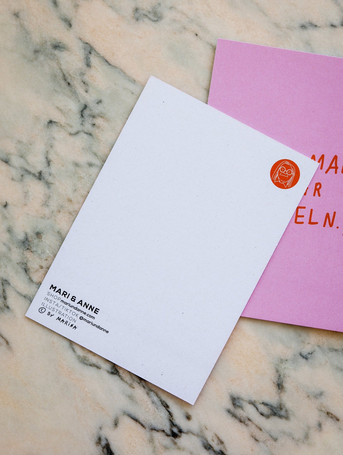 Postkarte "Lass mal mehr lächeln"