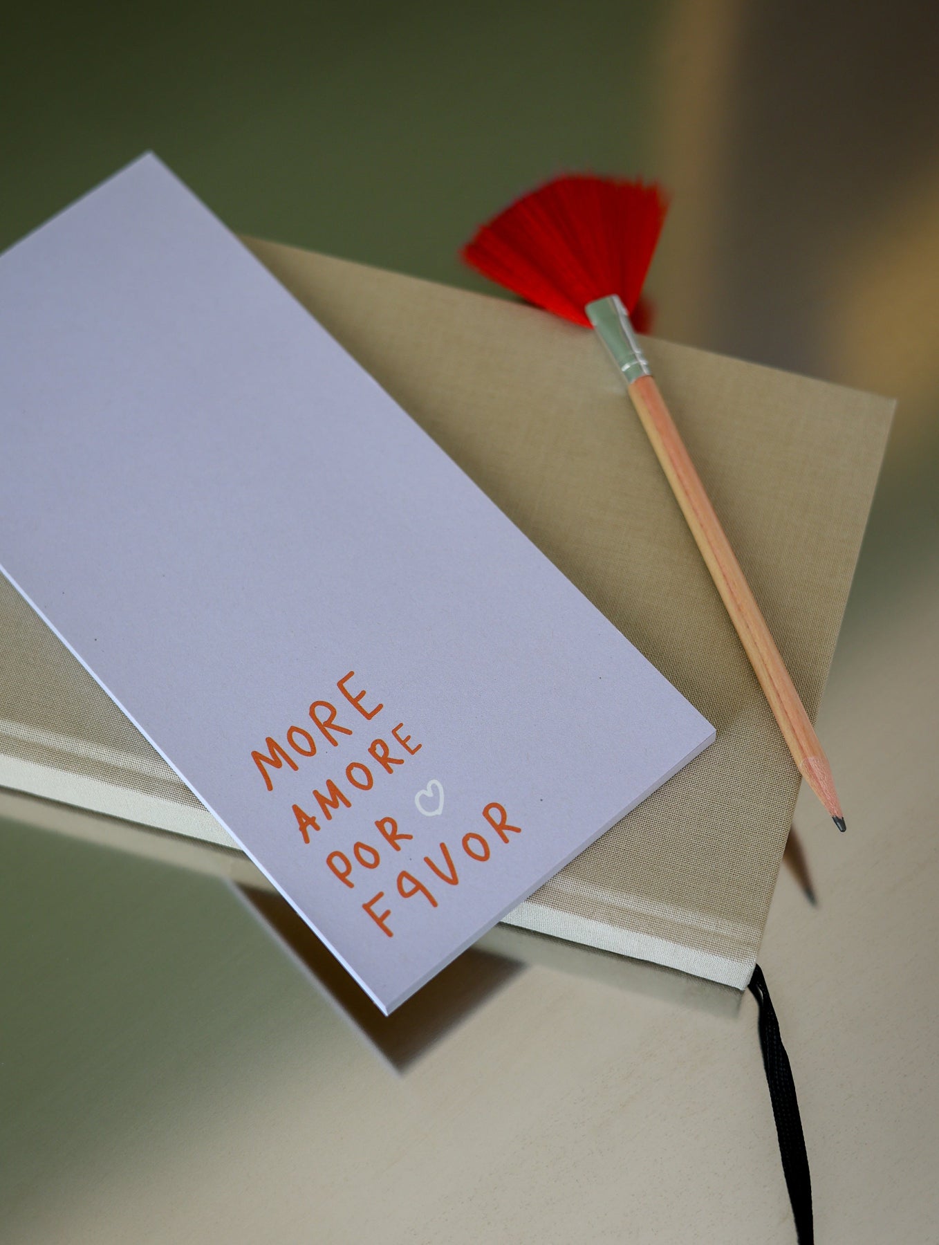 Notizblock "More amore por favor"