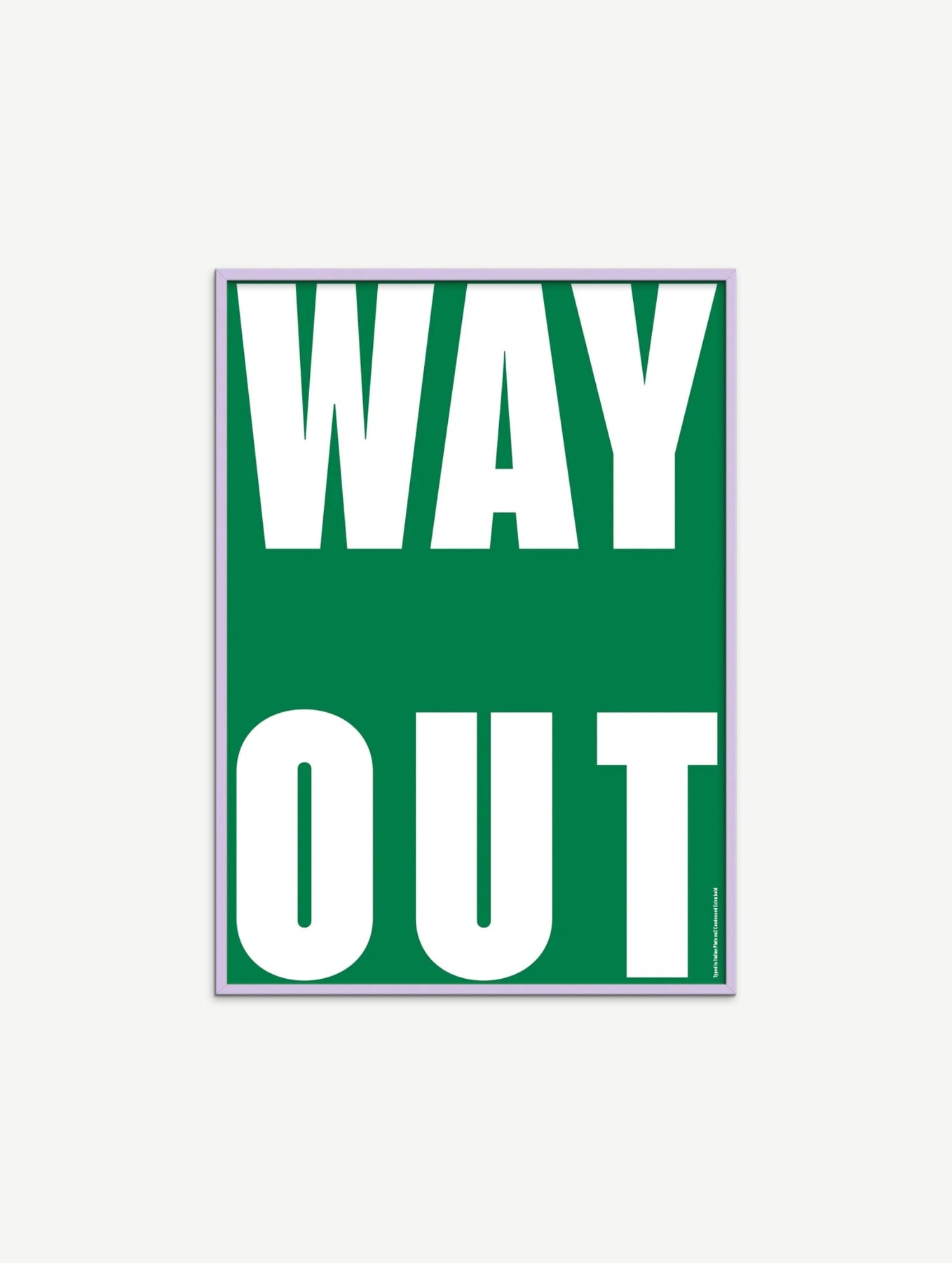 Way Out - A3