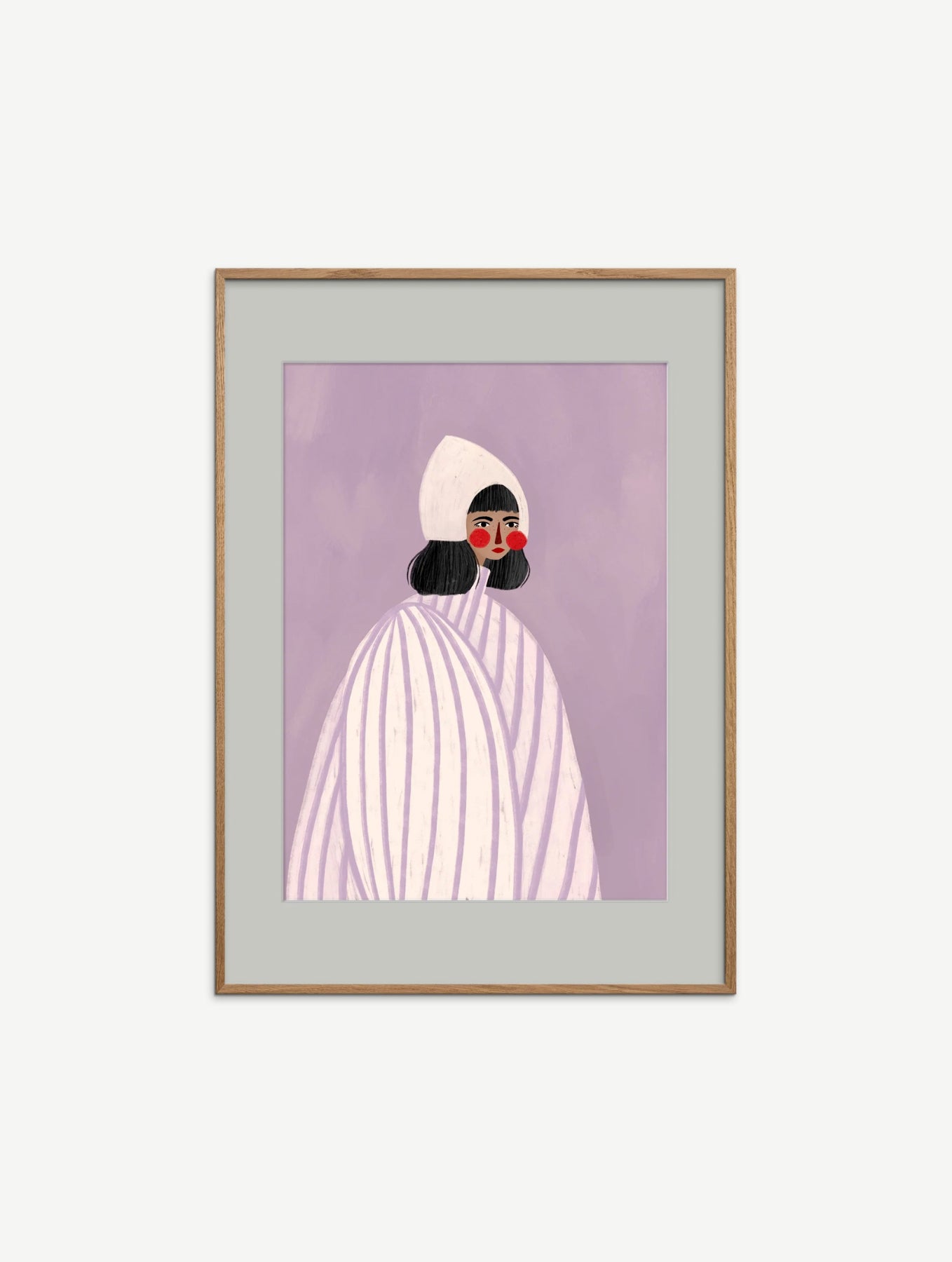 The Woman with the White Hat - A2