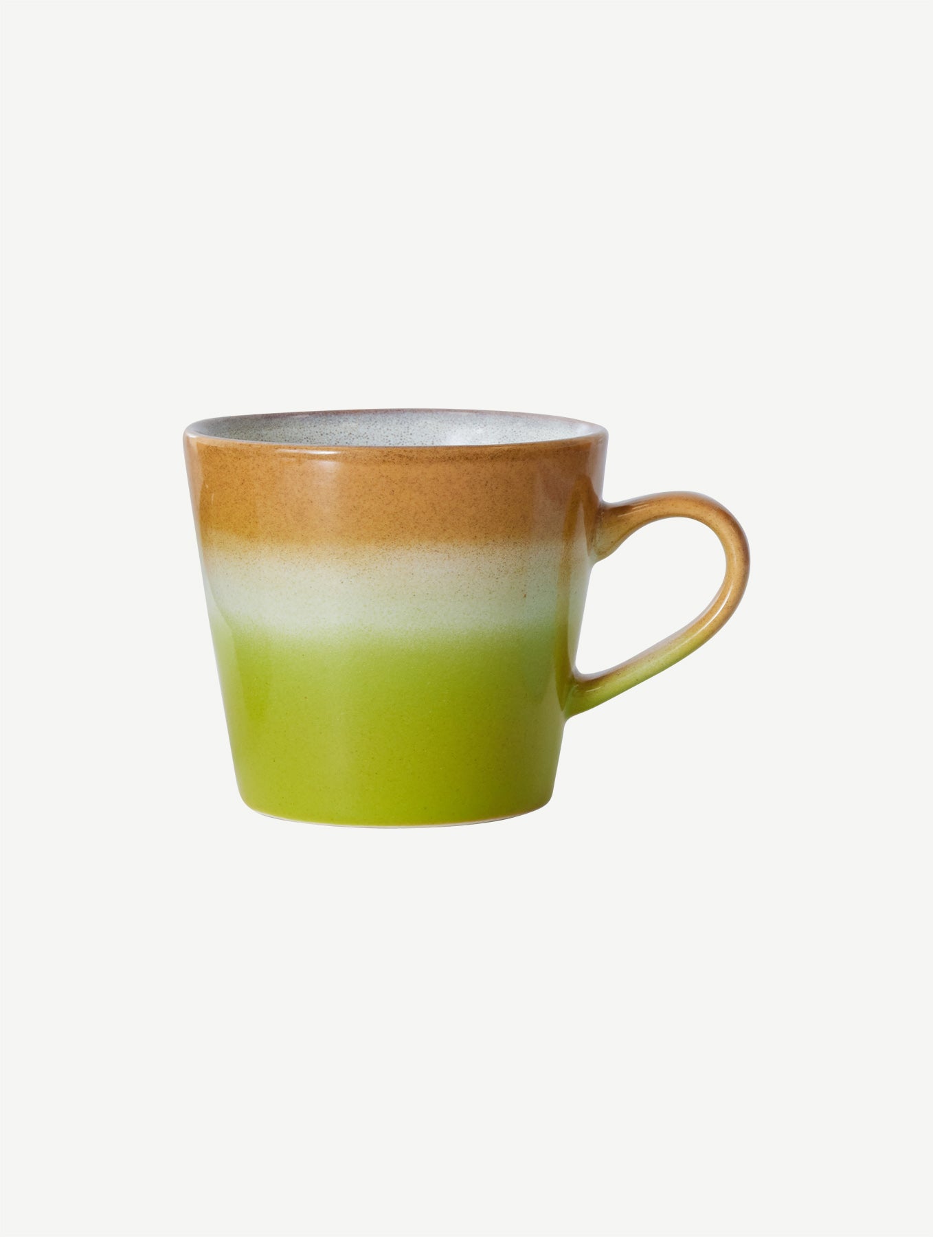 Cappuccino Tasse 70's - Keramik - Serie "Solid"