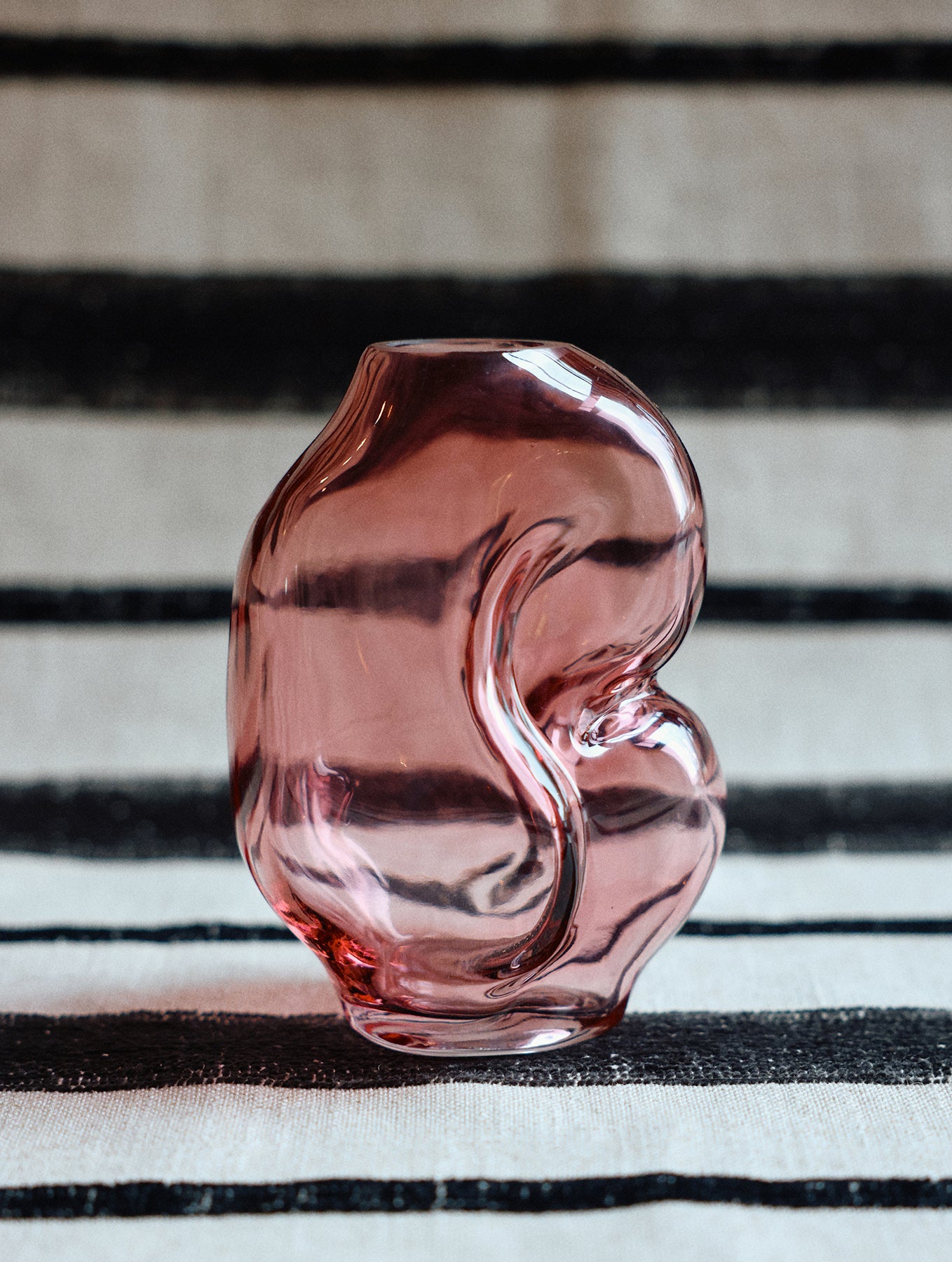 "Gleam" Glasvase - Rose