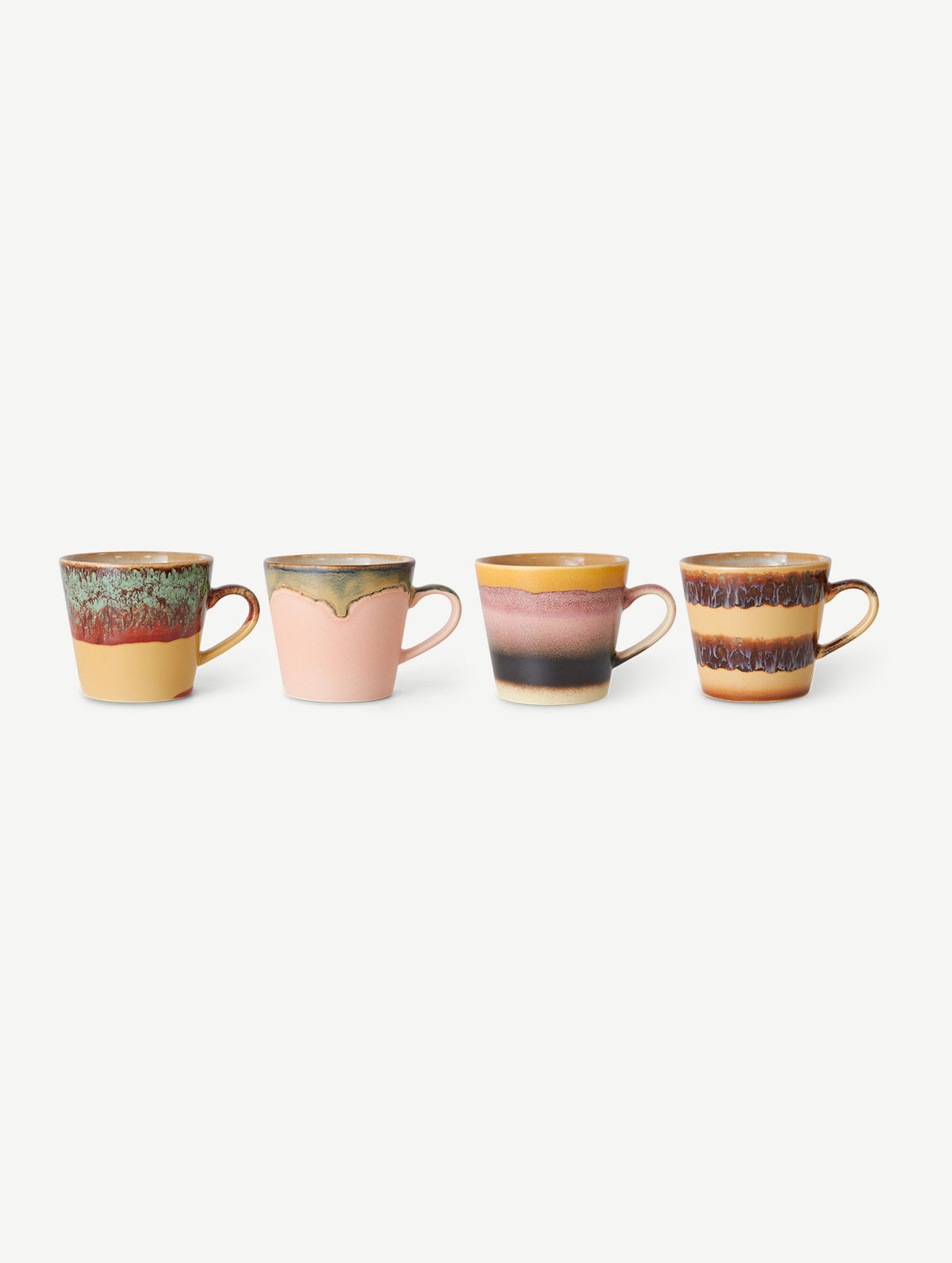 Cappuccino Tasse 70s - Keramik | Serie "Vista"